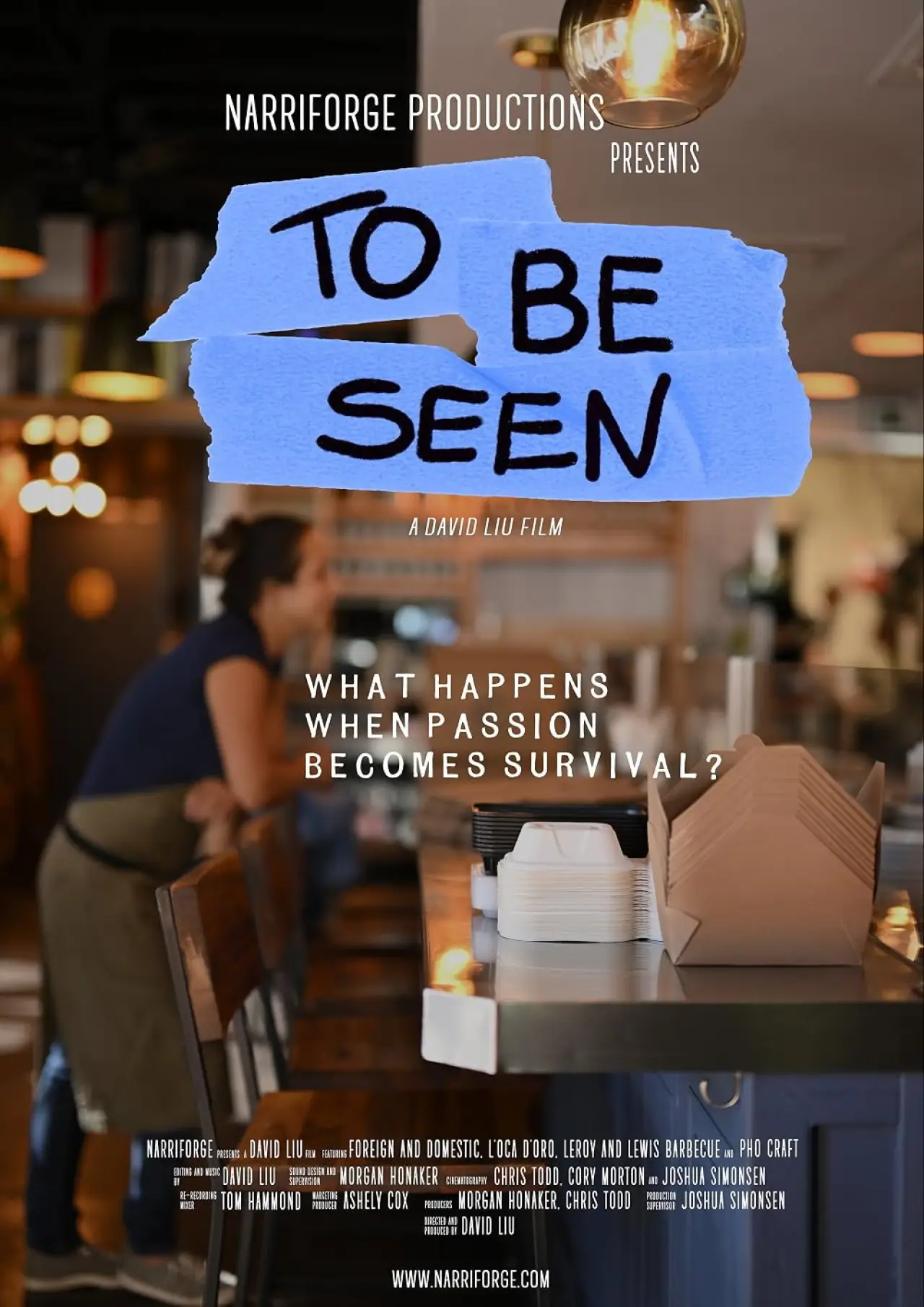 Plakat filmowy "To Be Seen"