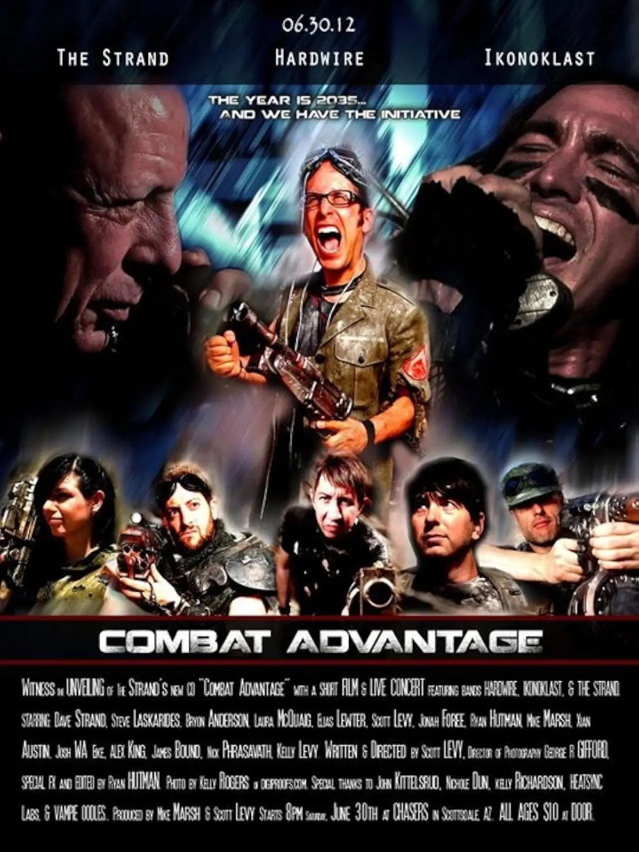 Plakat filmowy "Combat Advantage"