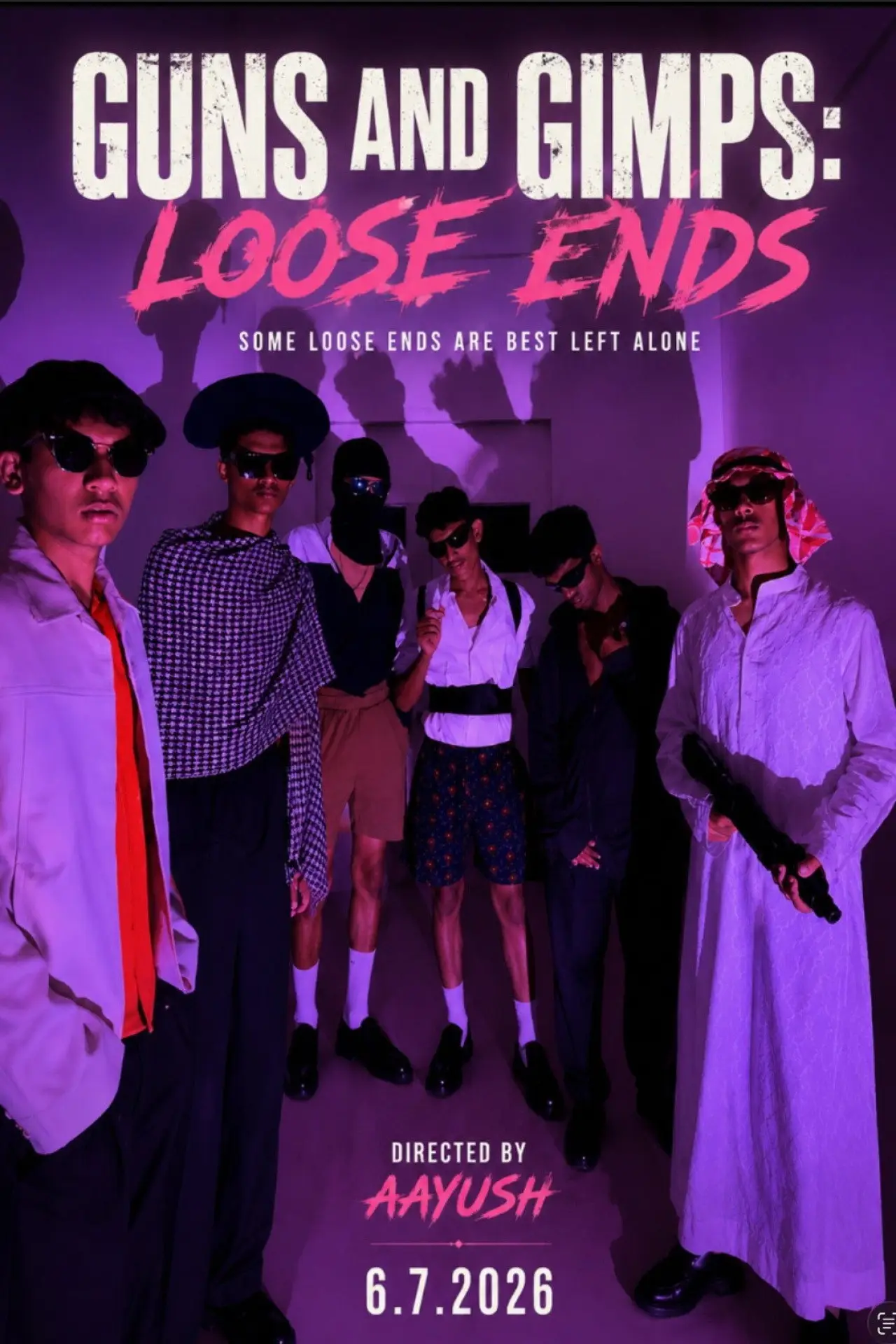 Plakat filmowy "Guns and Gimps: Loose Ends"