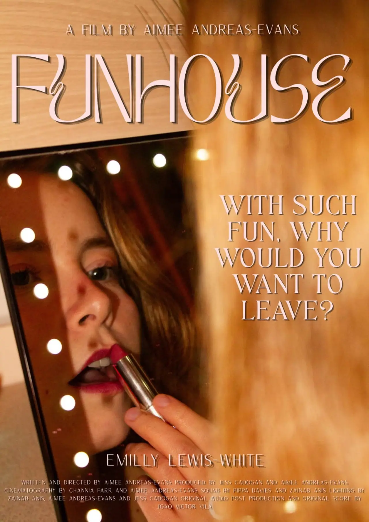 Plakat filmowy "FUNHOUSE"