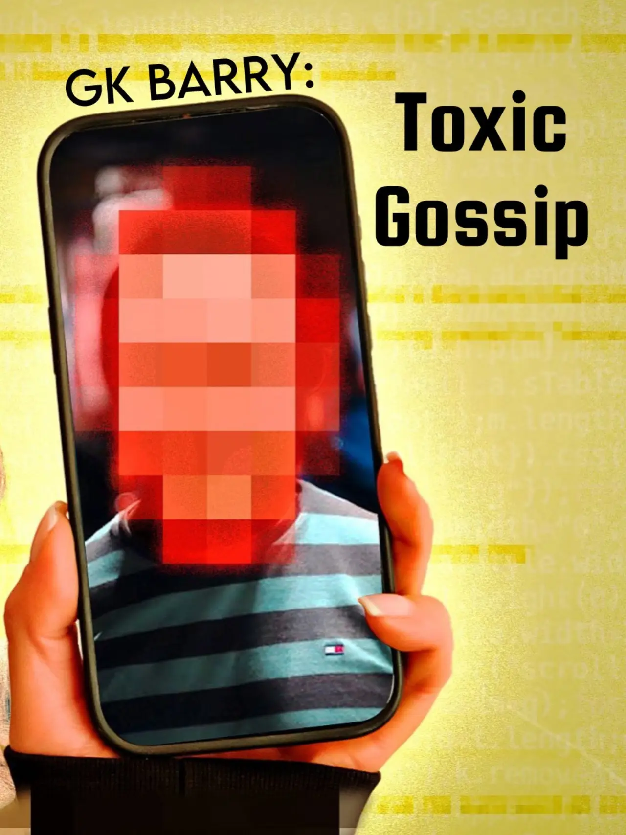 Plakat filmowy "GK Barry: Toxic Gossip"