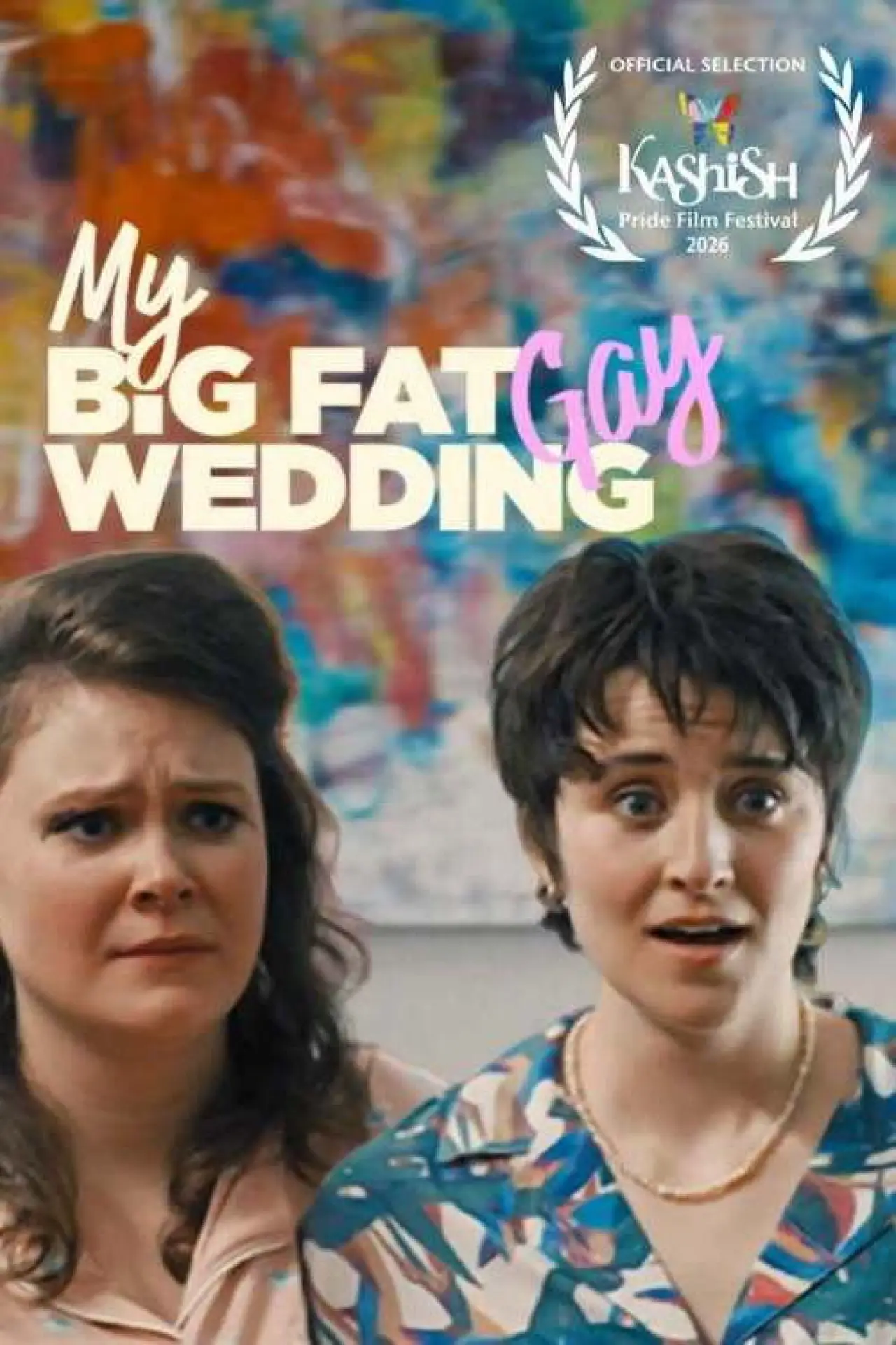 Plakat filmowy "My Big Fat Gay Wedding"