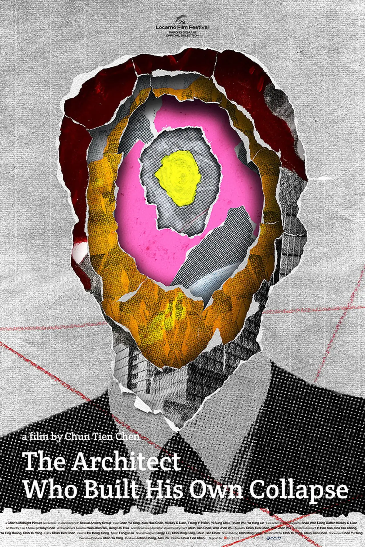 Plakat filmowy "崩落"