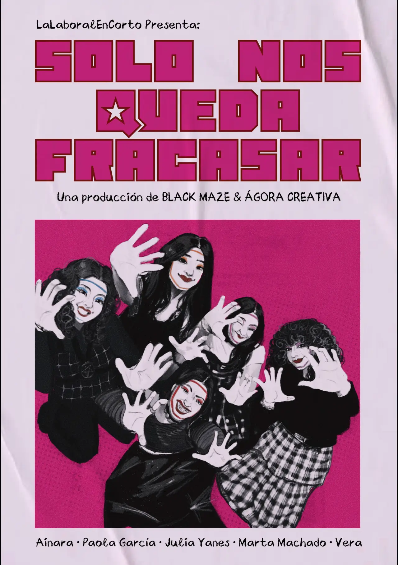 Plakat filmowy "Solo nos queda fracasar"