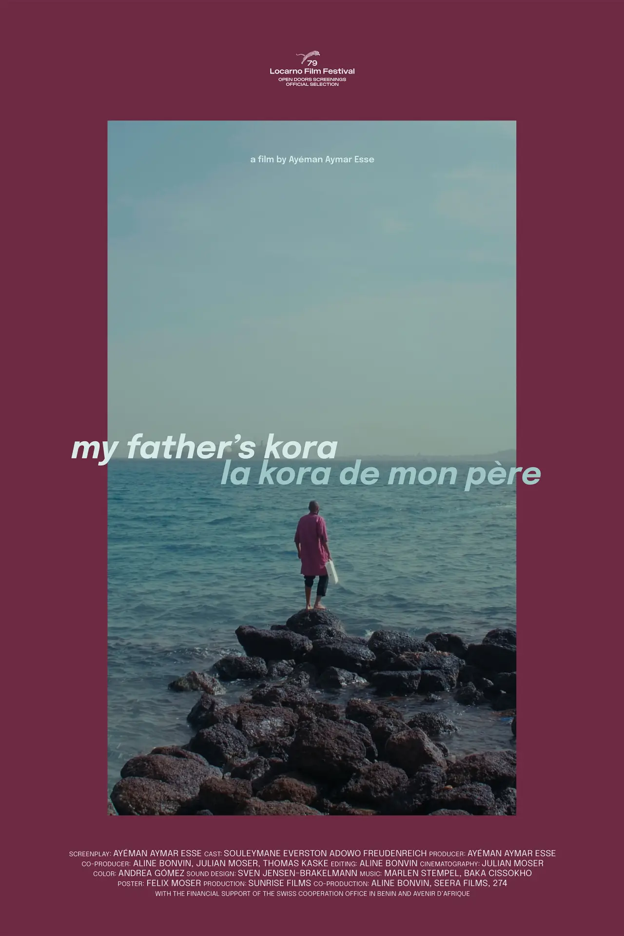 Plakat filmowy "La kora de mon père"