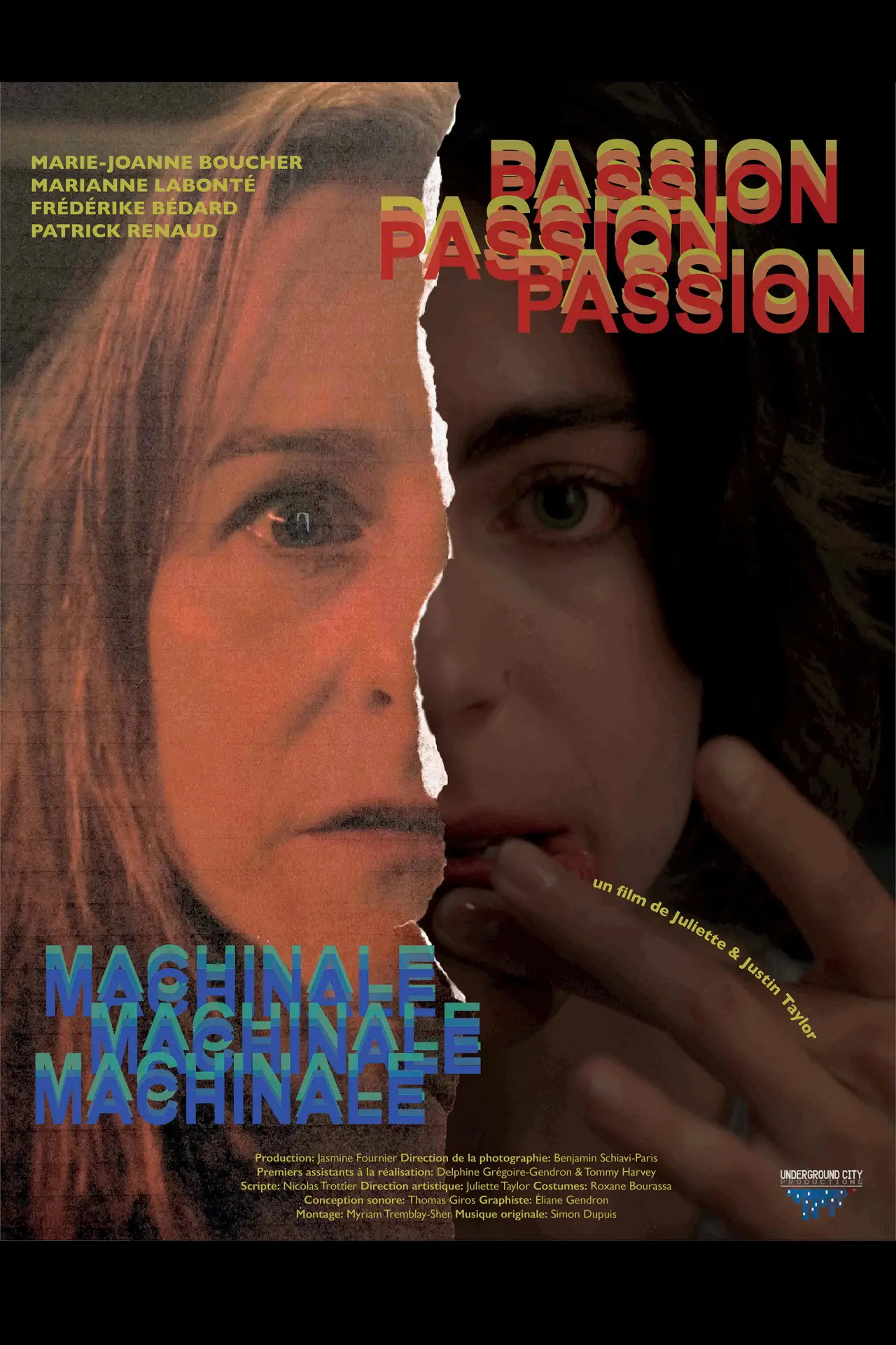 Plakat filmowy "Passion machinale"