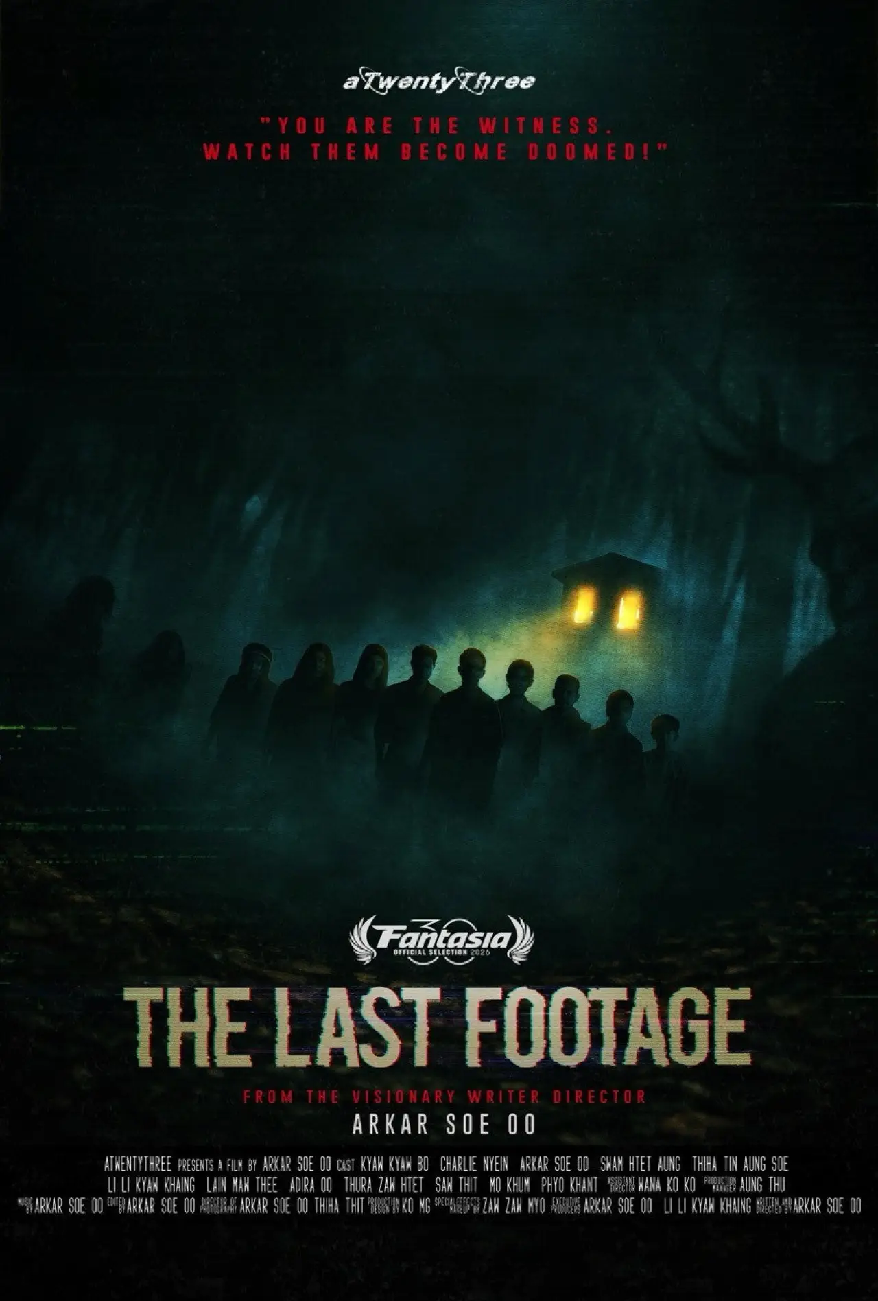 Plakat filmowy "The Last Footage"