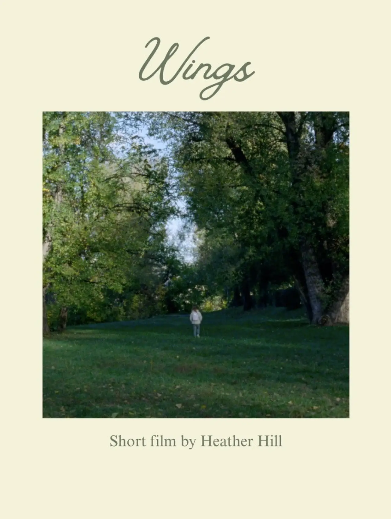 Plakat filmowy "Wings"