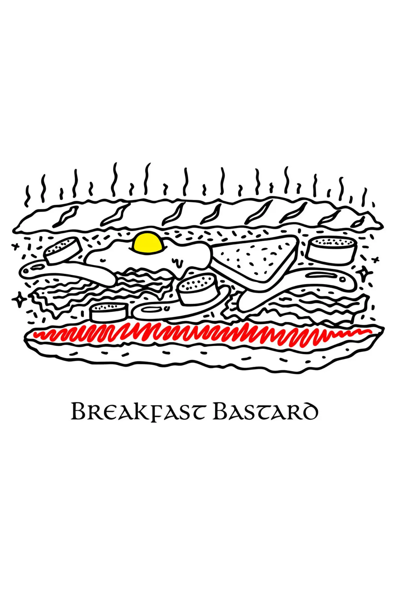 Plakat filmowy "BREAKFAST BASTARD"