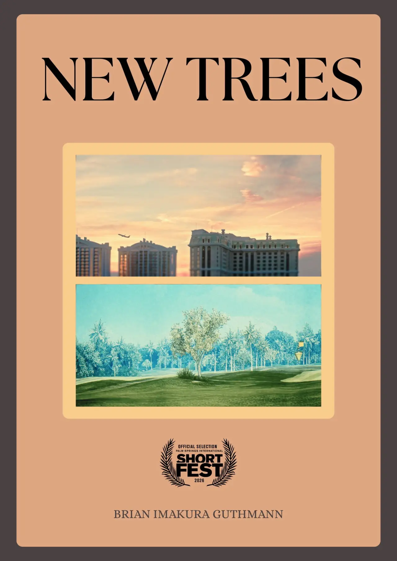 Plakat filmowy "New Trees"