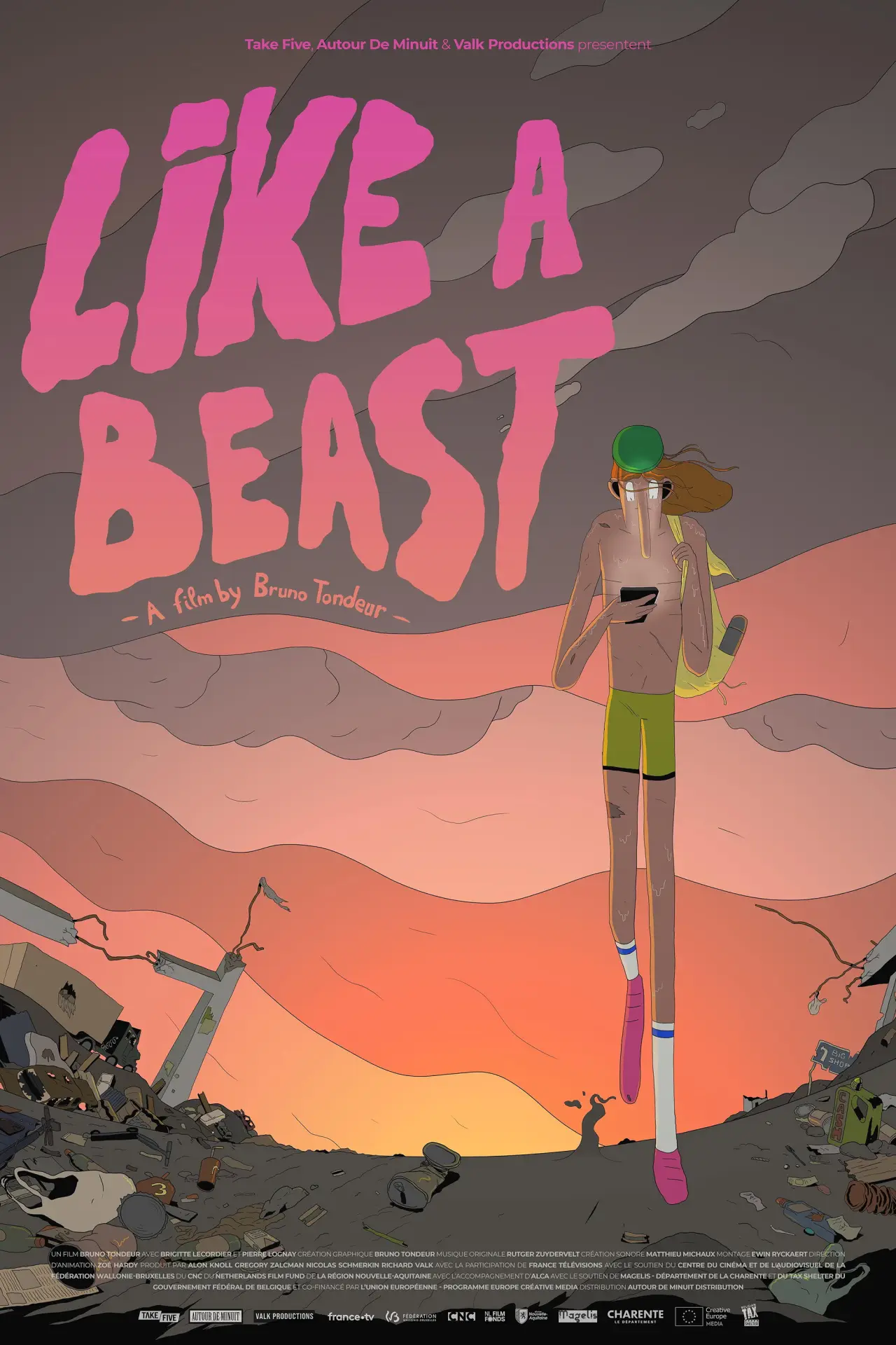 Plakat filmowy "Like a Beast"