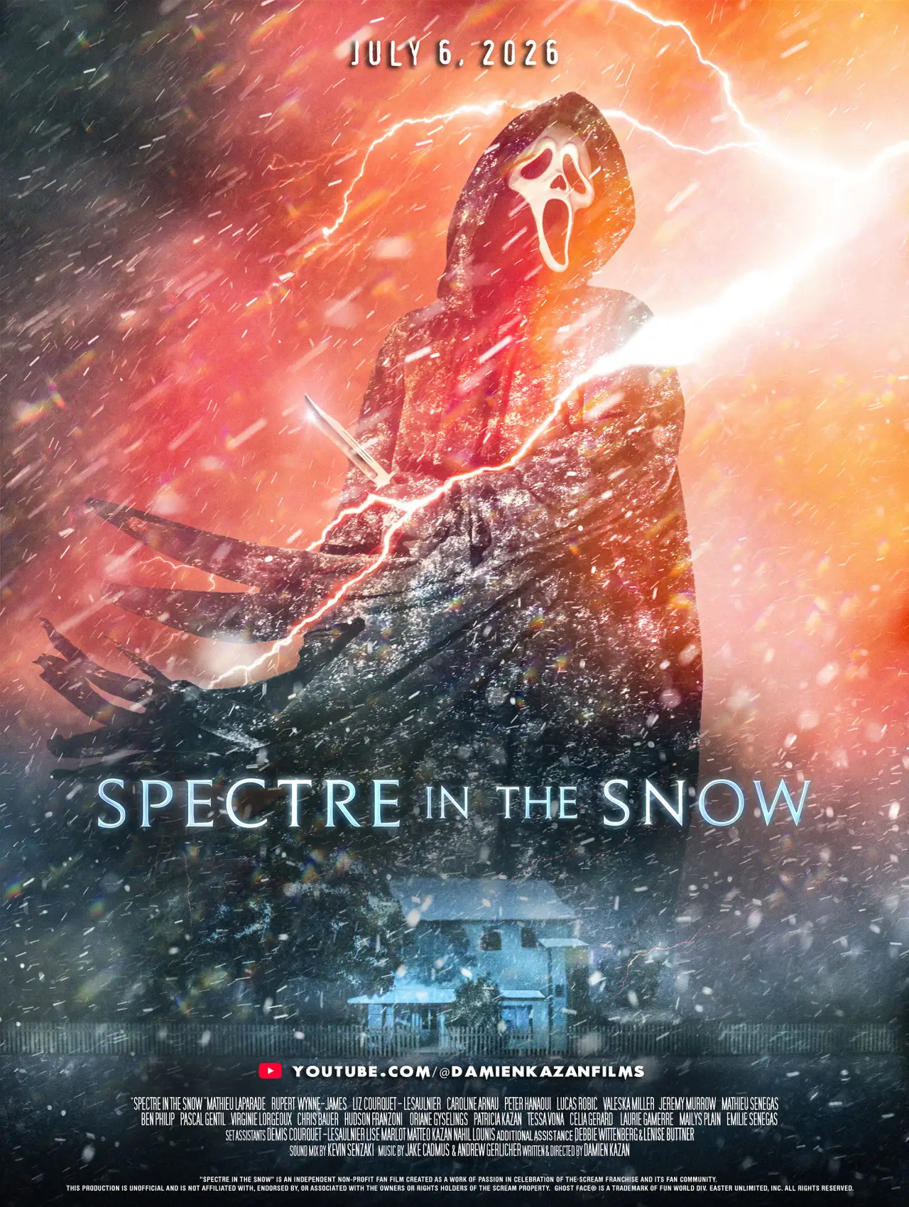 Plakat filmowy "Spectre in the Snow - Scream"