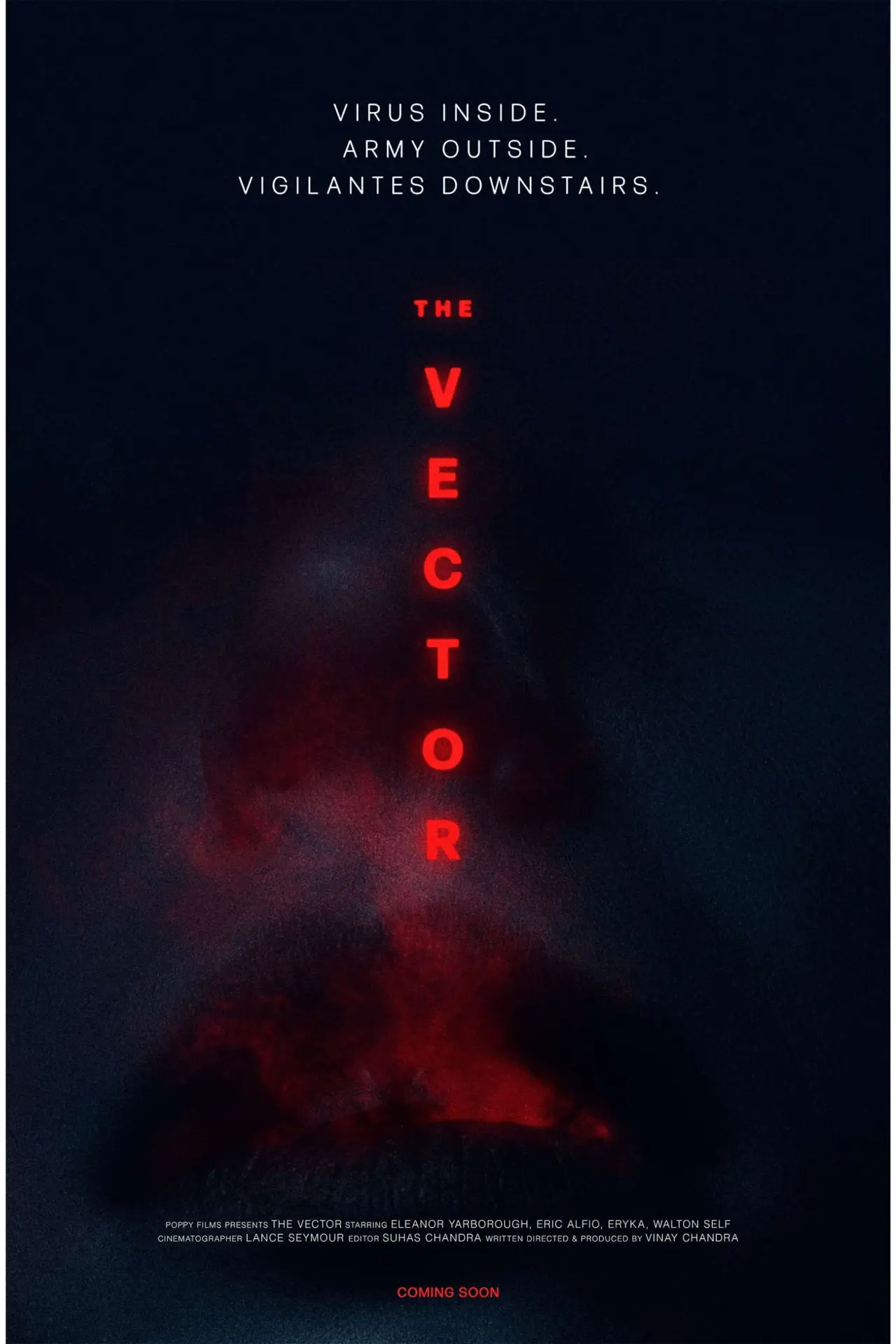 Plakat filmowy "The Vector"