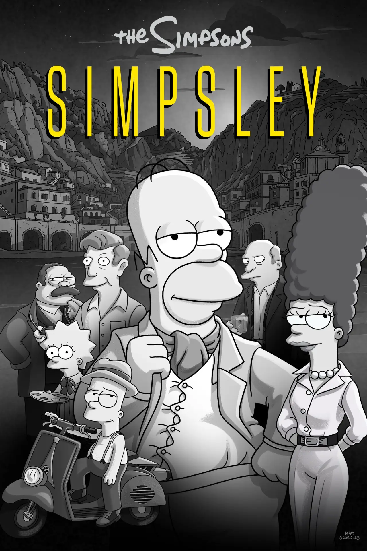 Plakat filmowy "Simpsley"