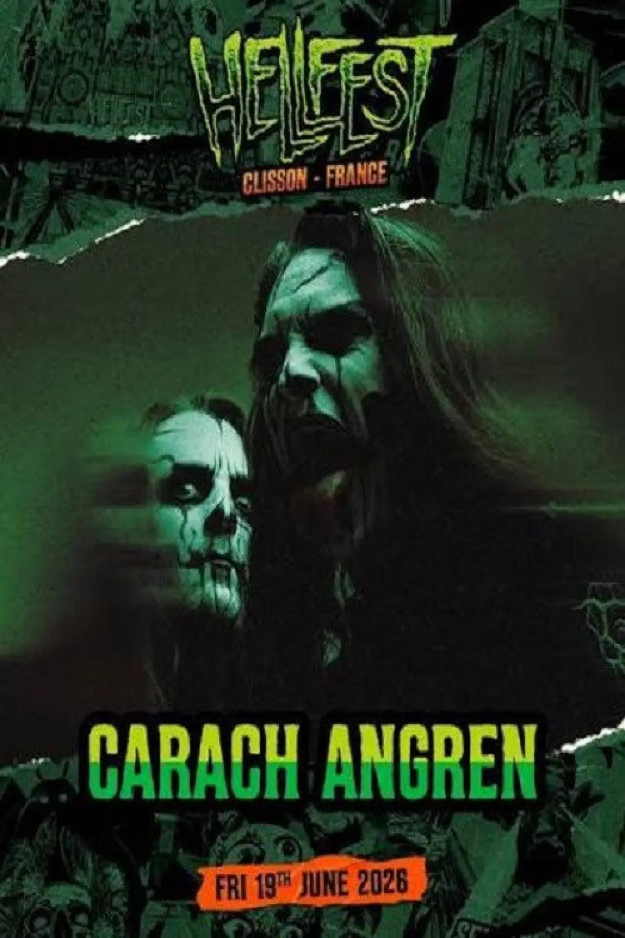 Plakat filmowy "Carach Angren - Hellfest 2026"