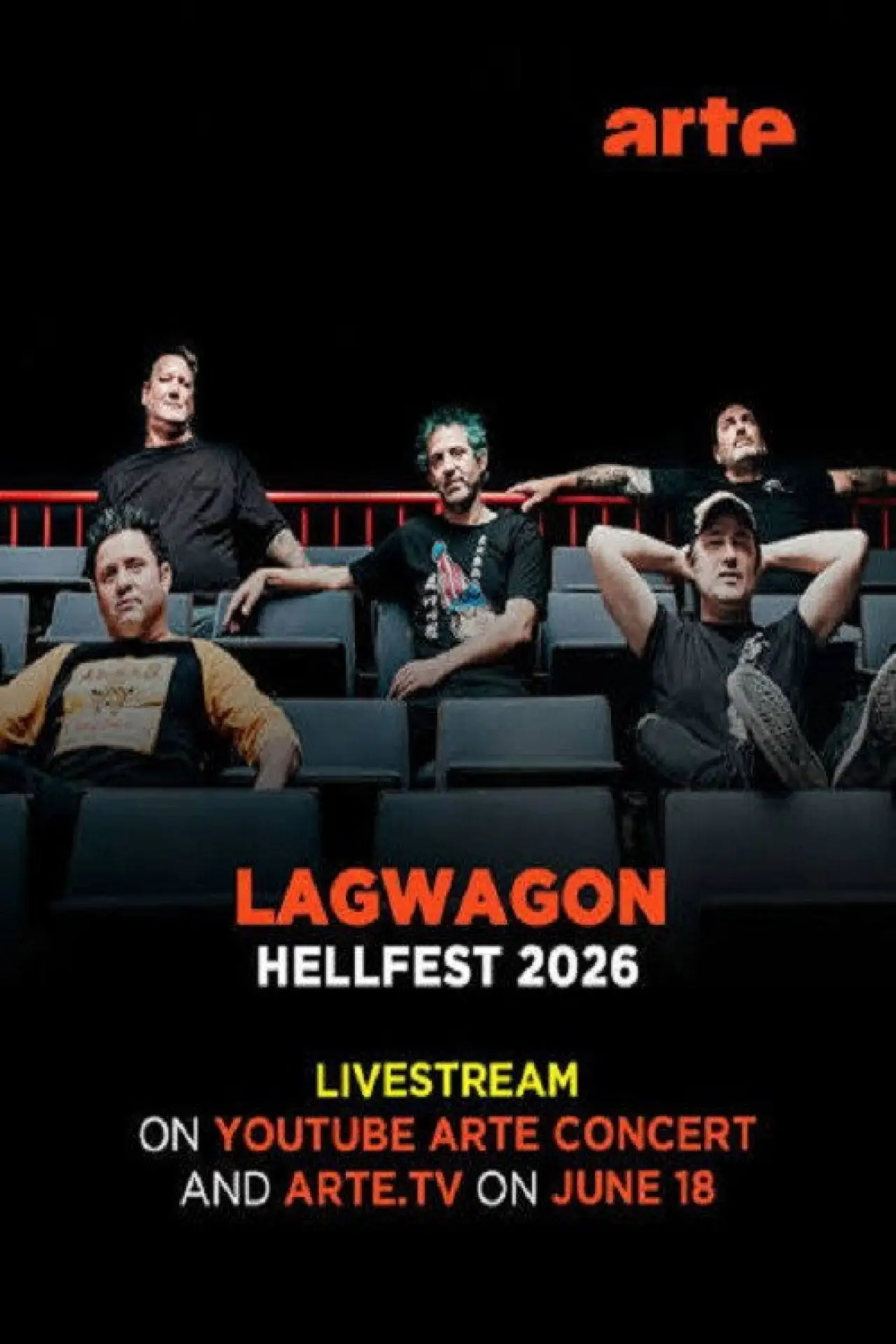 Plakat filmowy "Lagwagon - Hellfest 2026"