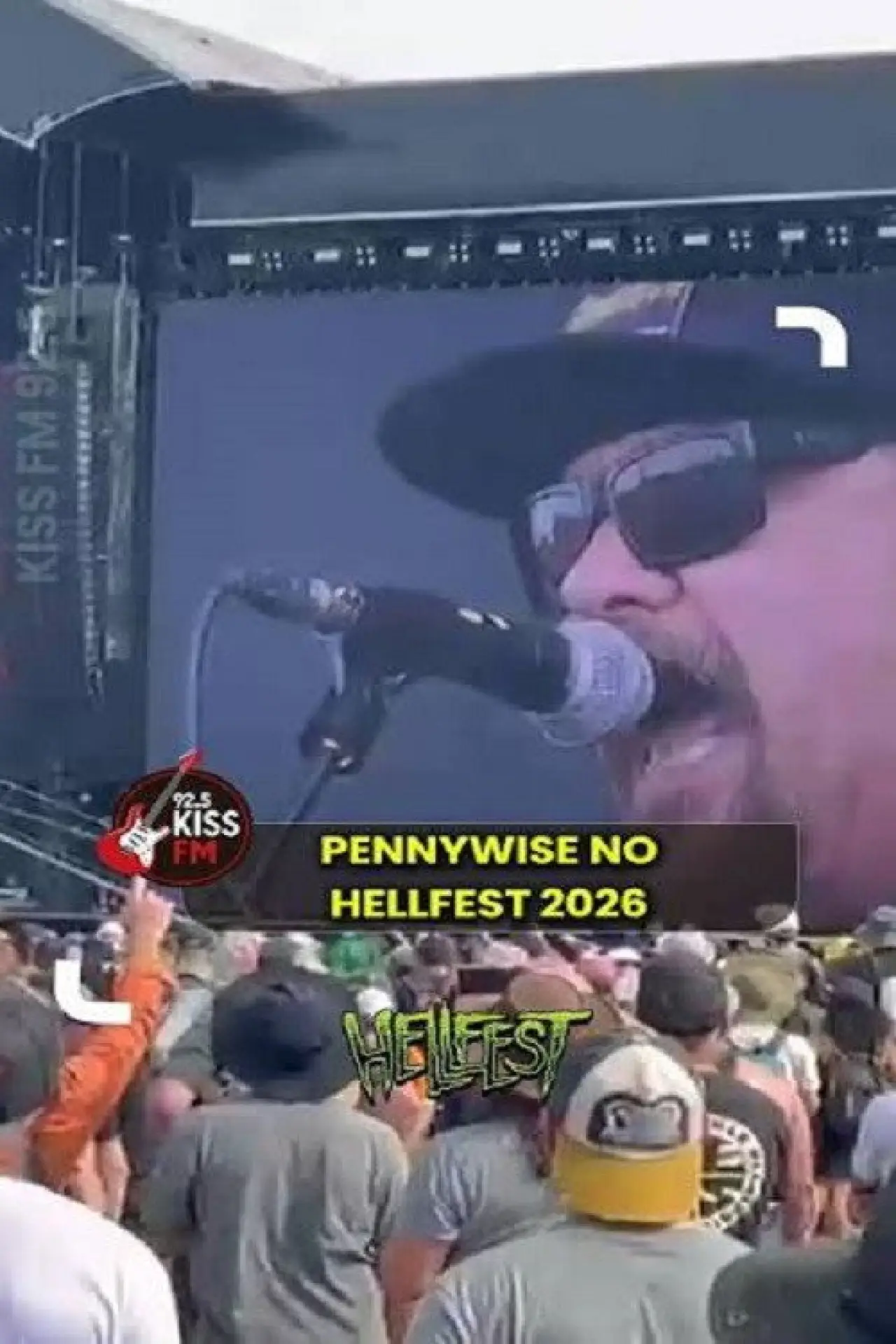 Plakat filmowy "Pennywise - Hellfest 2026"