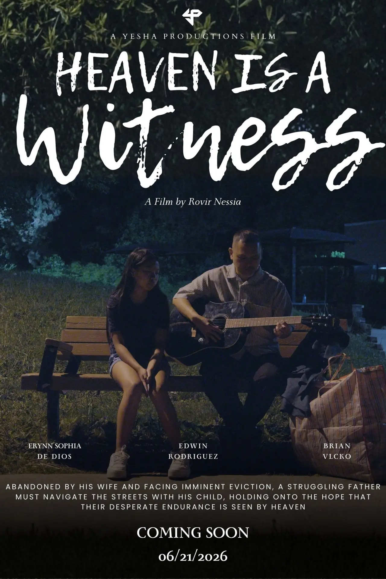 Plakat filmowy "Heaven is a Witness"