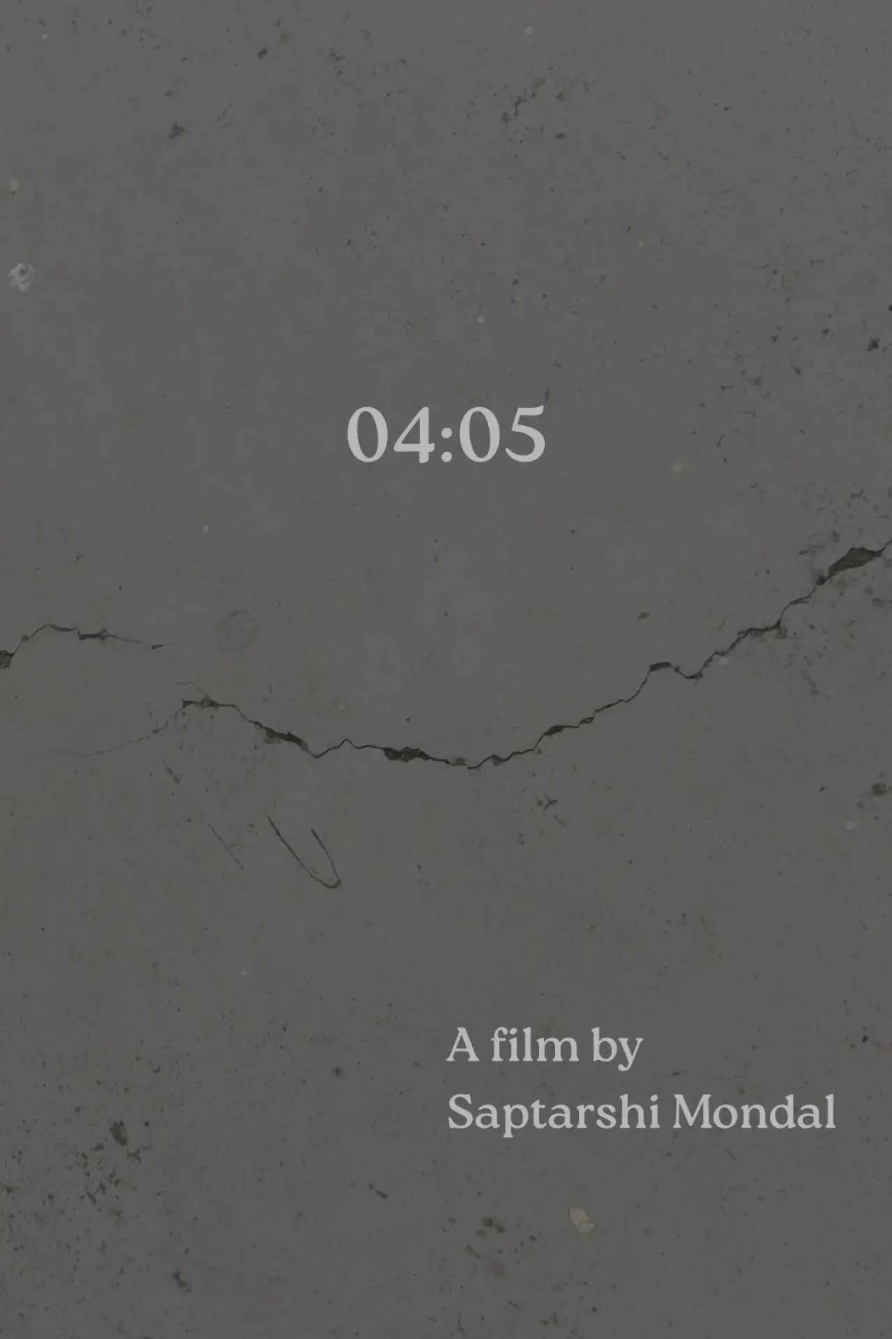 Plakat filmowy "04:05"