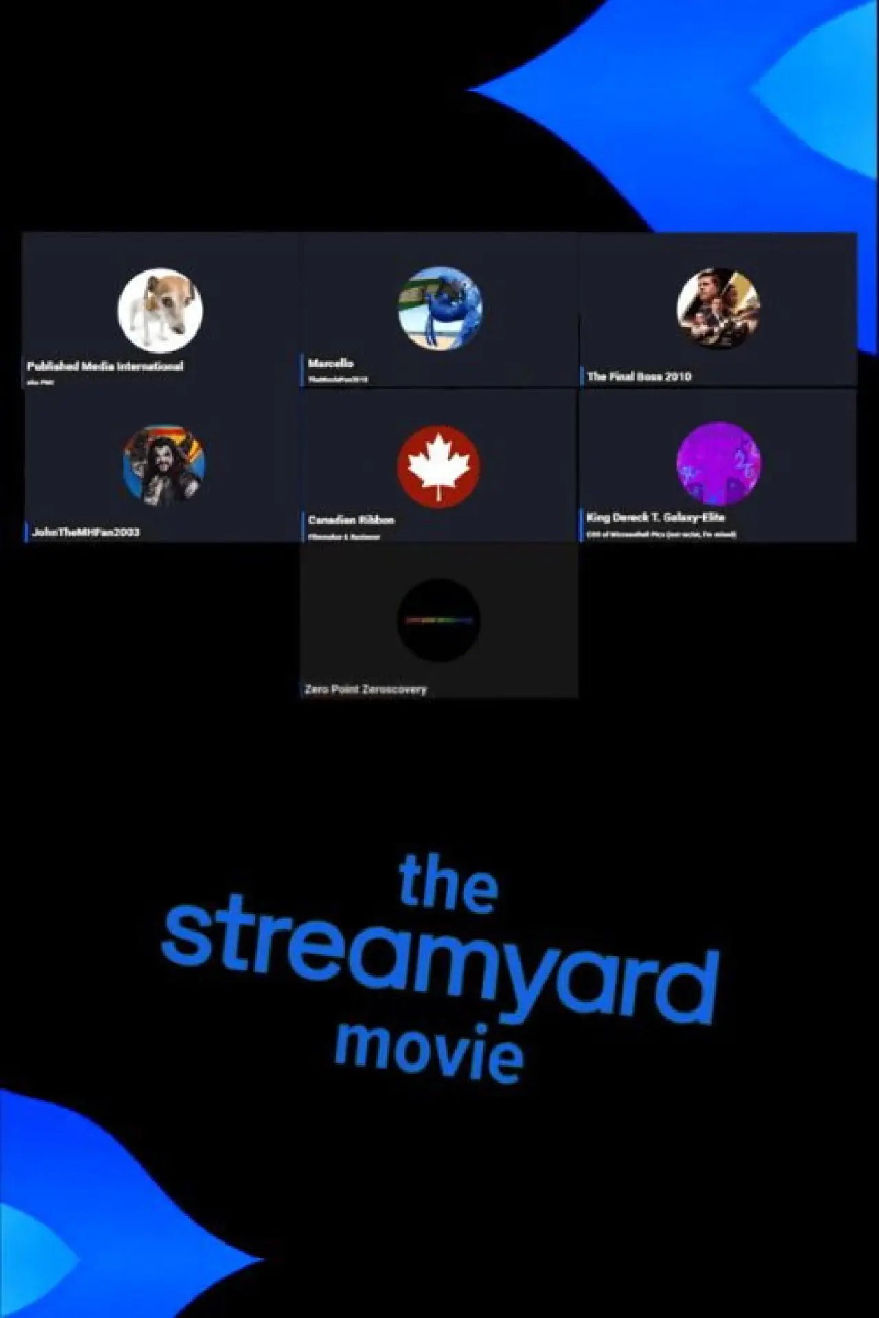 Plakat filmowy "The StreamYard Movie"
