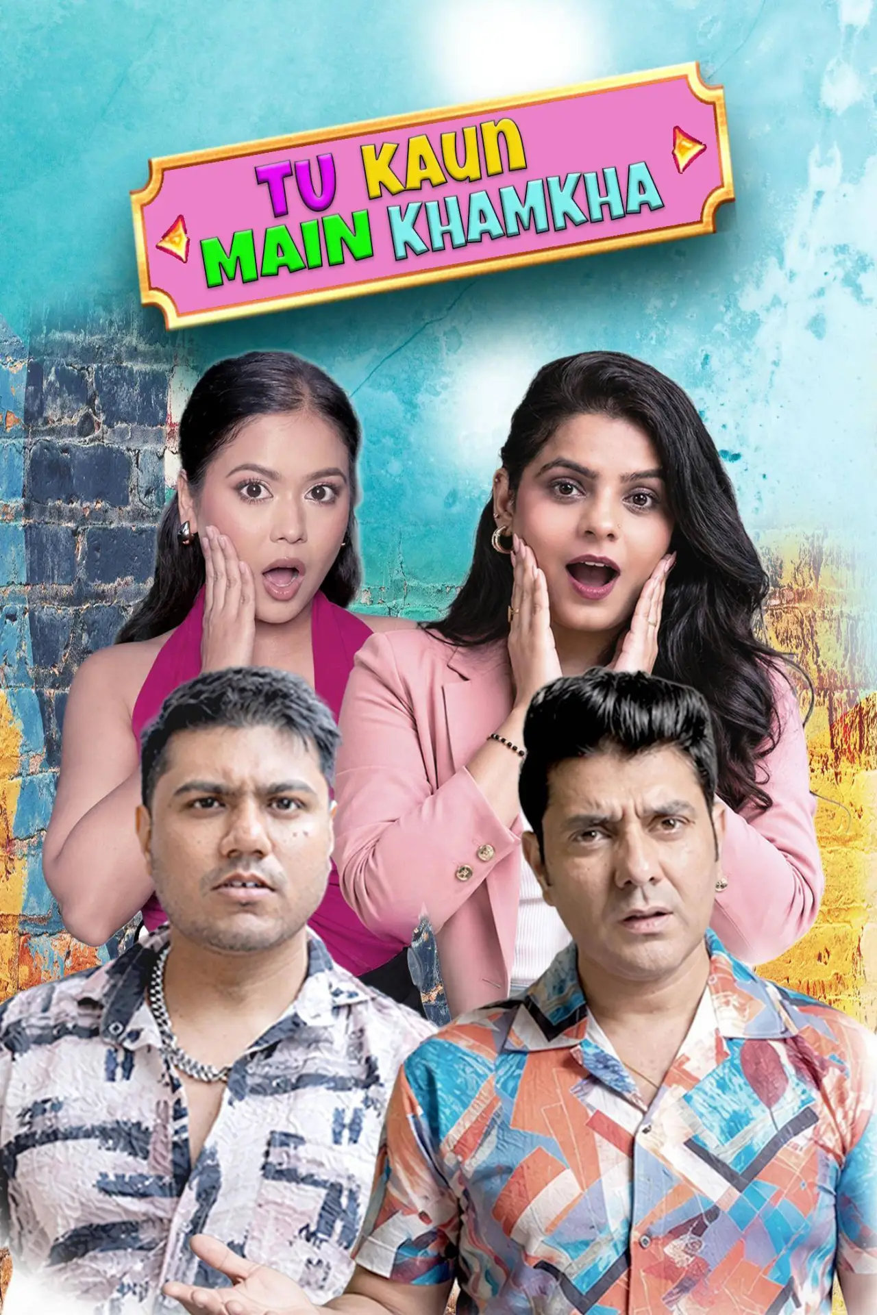 Plakat filmowy "Tu Kaun Mein Khamkha"