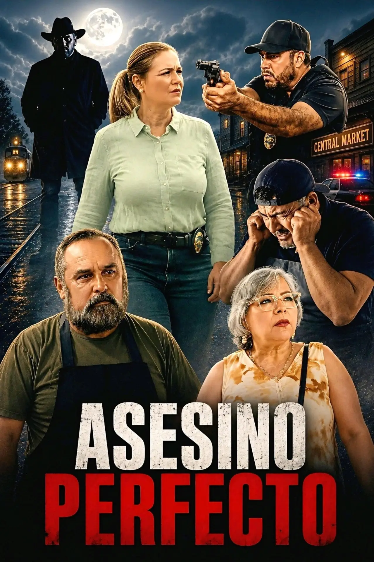 Plakat filmowy "Asesino Perfecto"