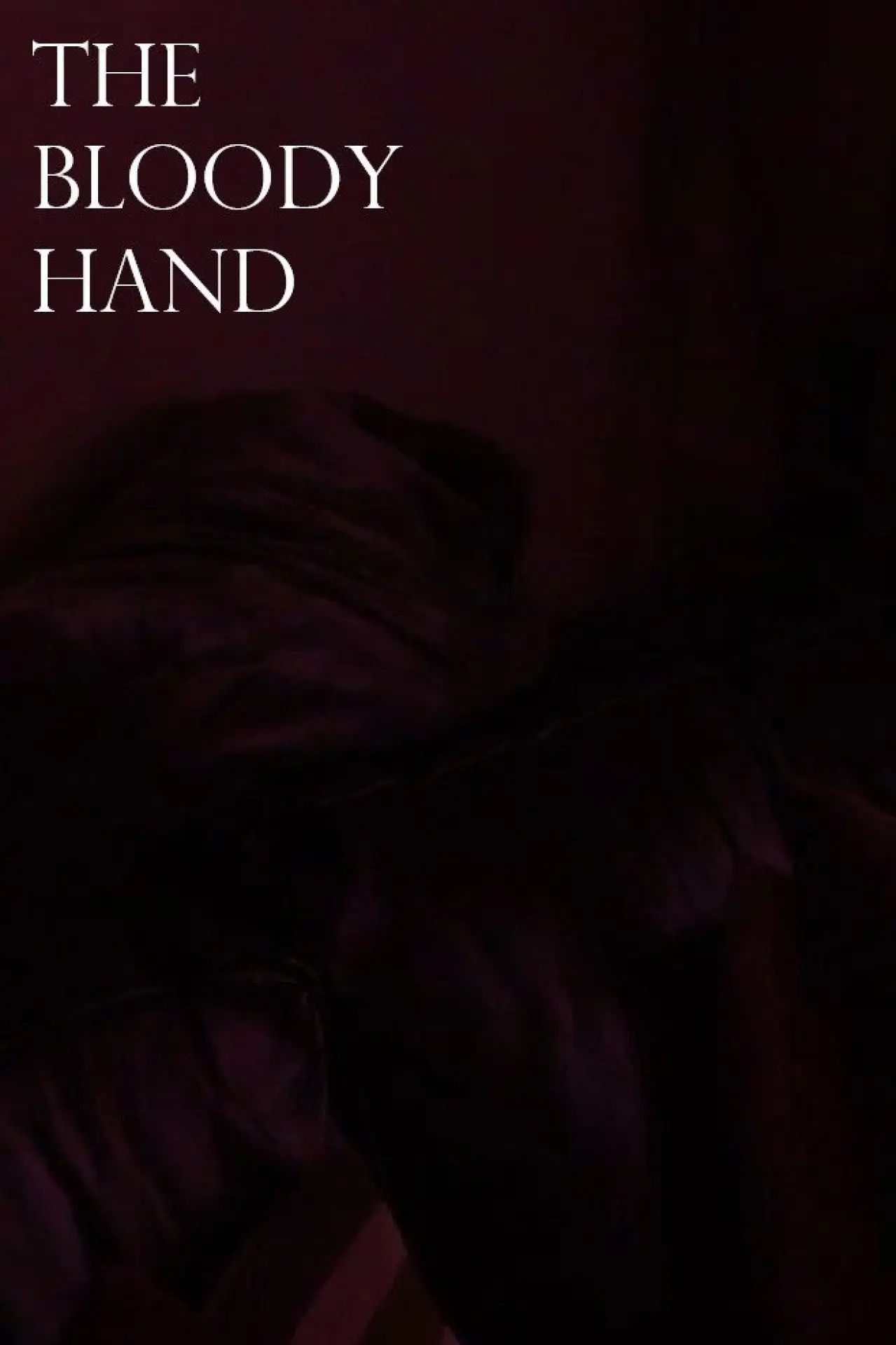 Plakat filmowy "The Bloody Hand"