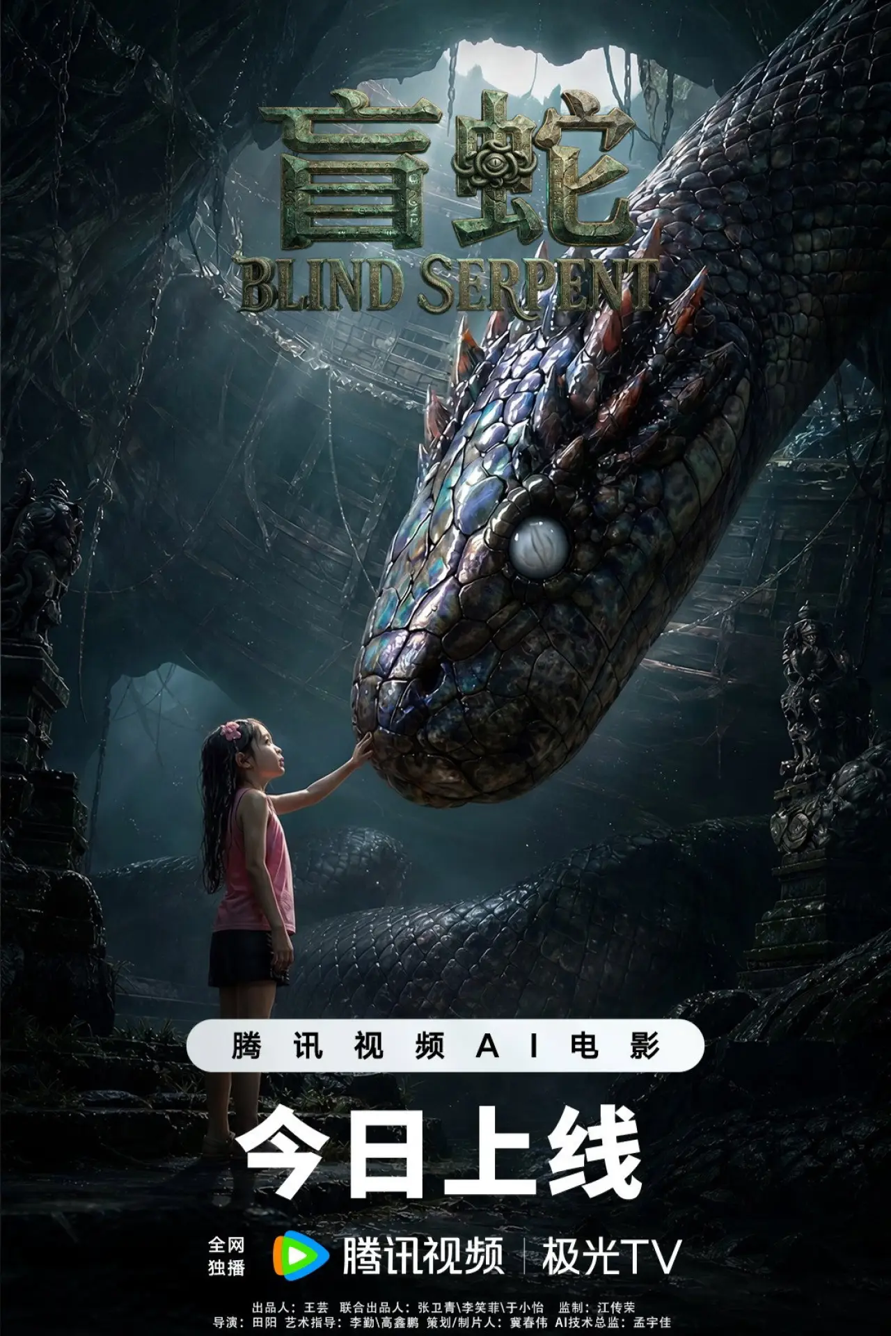Plakat filmowy "盲蛇"