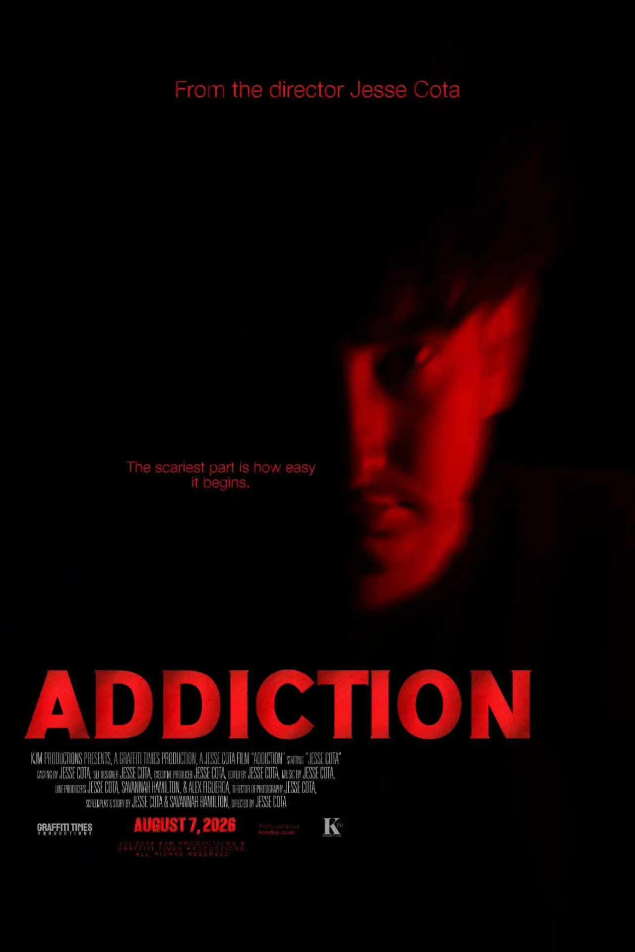 Plakat filmowy "Addiction"
