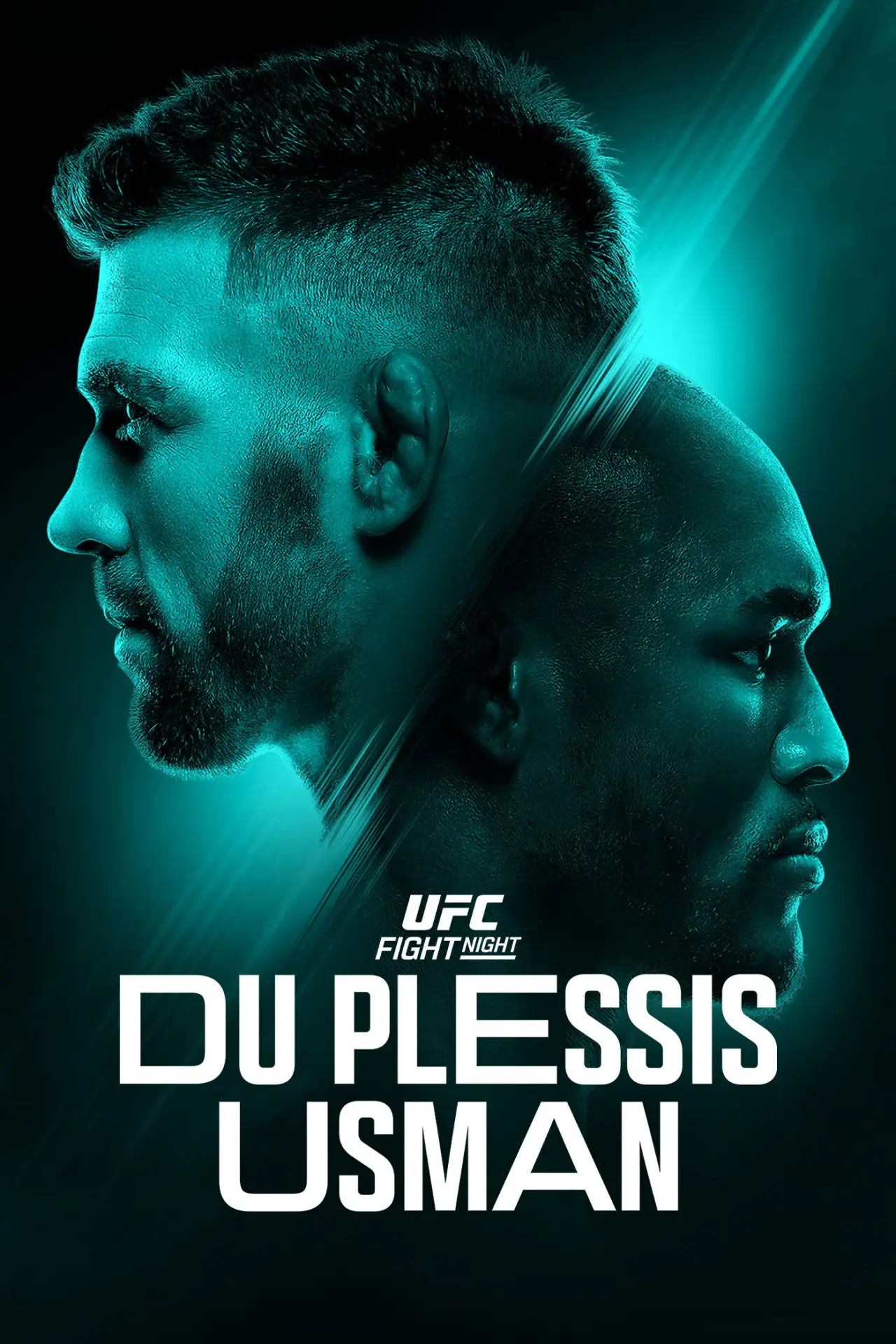Plakat filmowy "UFC Fight Night 281: du Plessis vs. Usman"