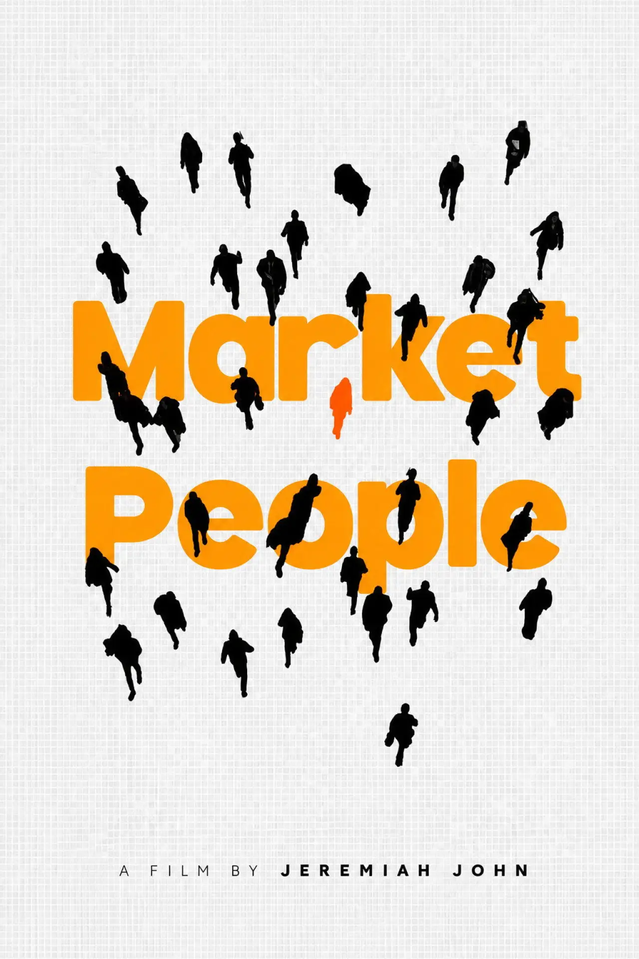 Plakat filmowy "Market People"