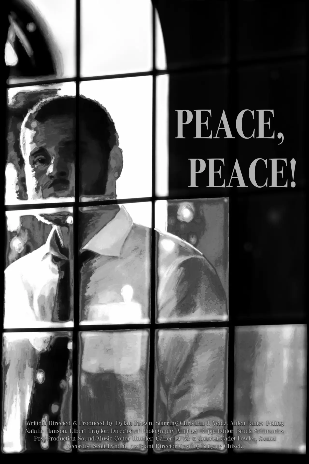 Plakat filmowy "Peace, Peace!"