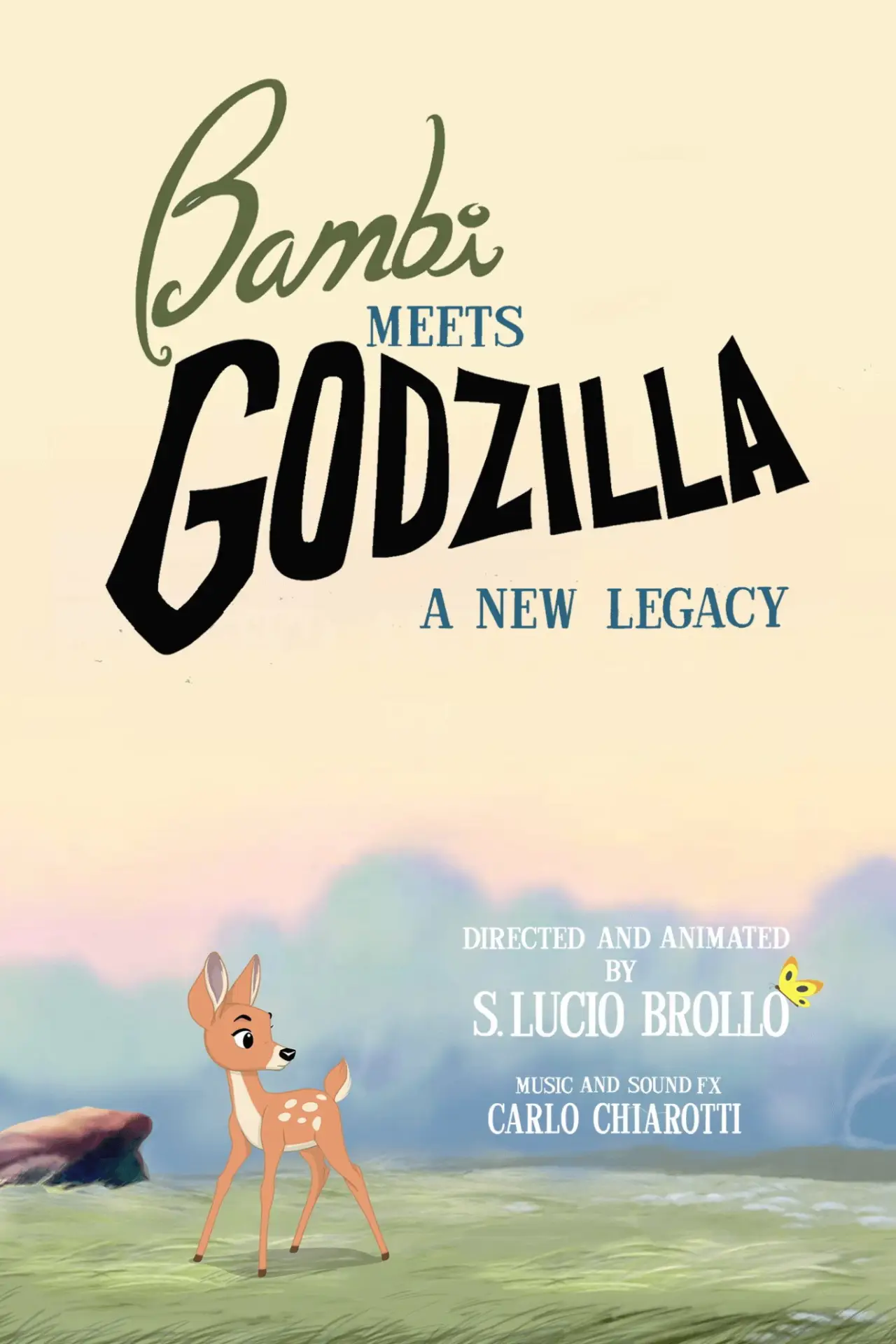 Plakat filmowy "Bambi Meets Godzilla: A New Legacy"