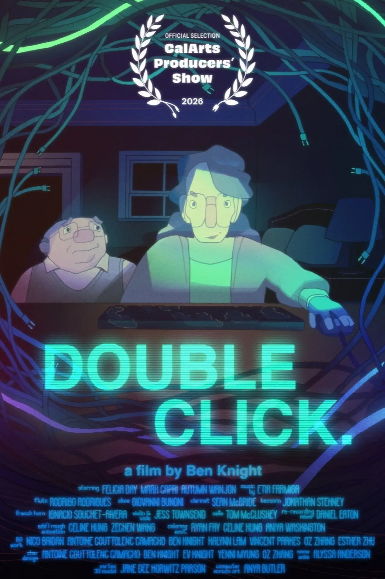 Plakat filmowy "Double Click"