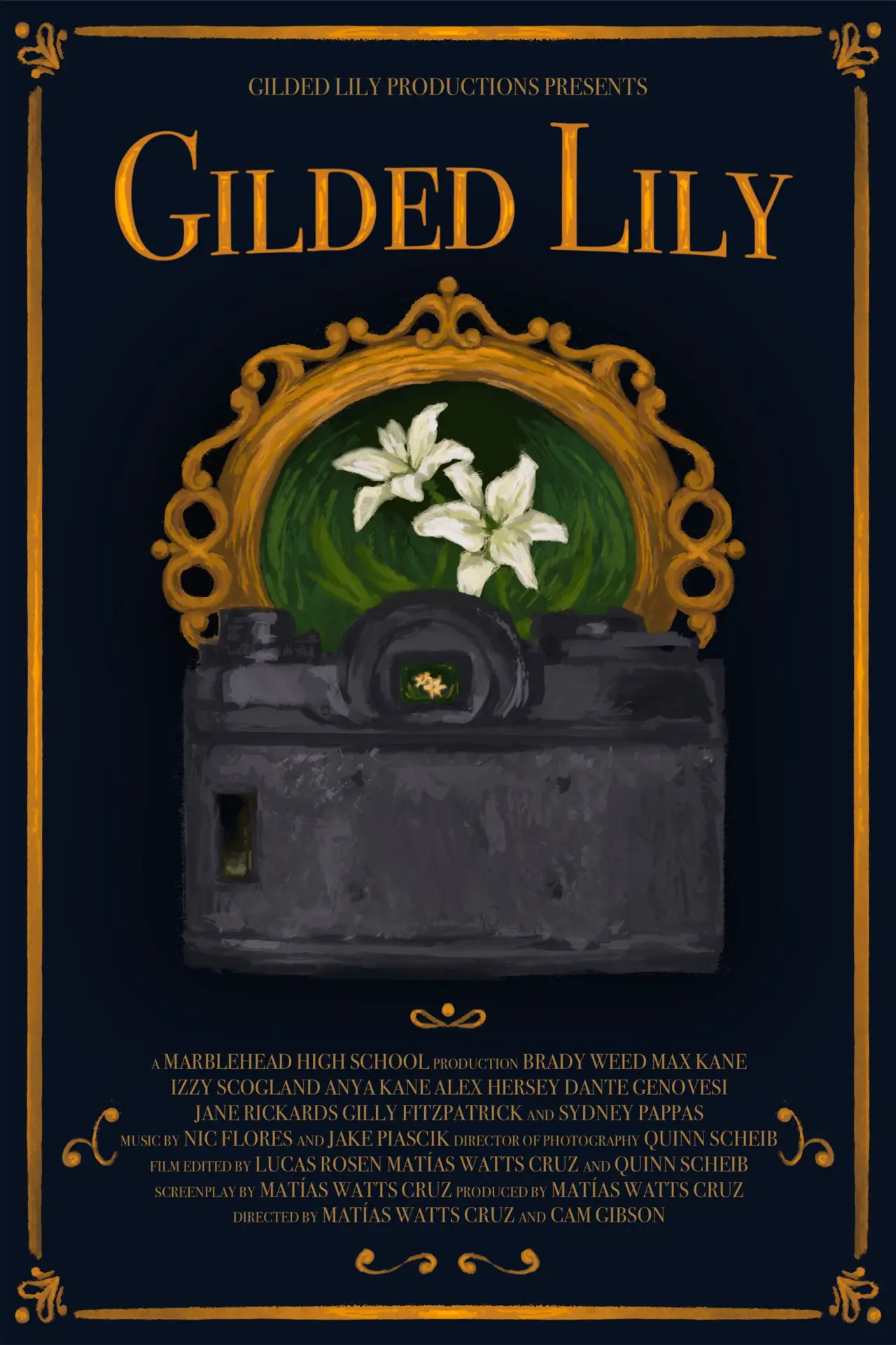 Plakat filmowy "Gilded Lily"