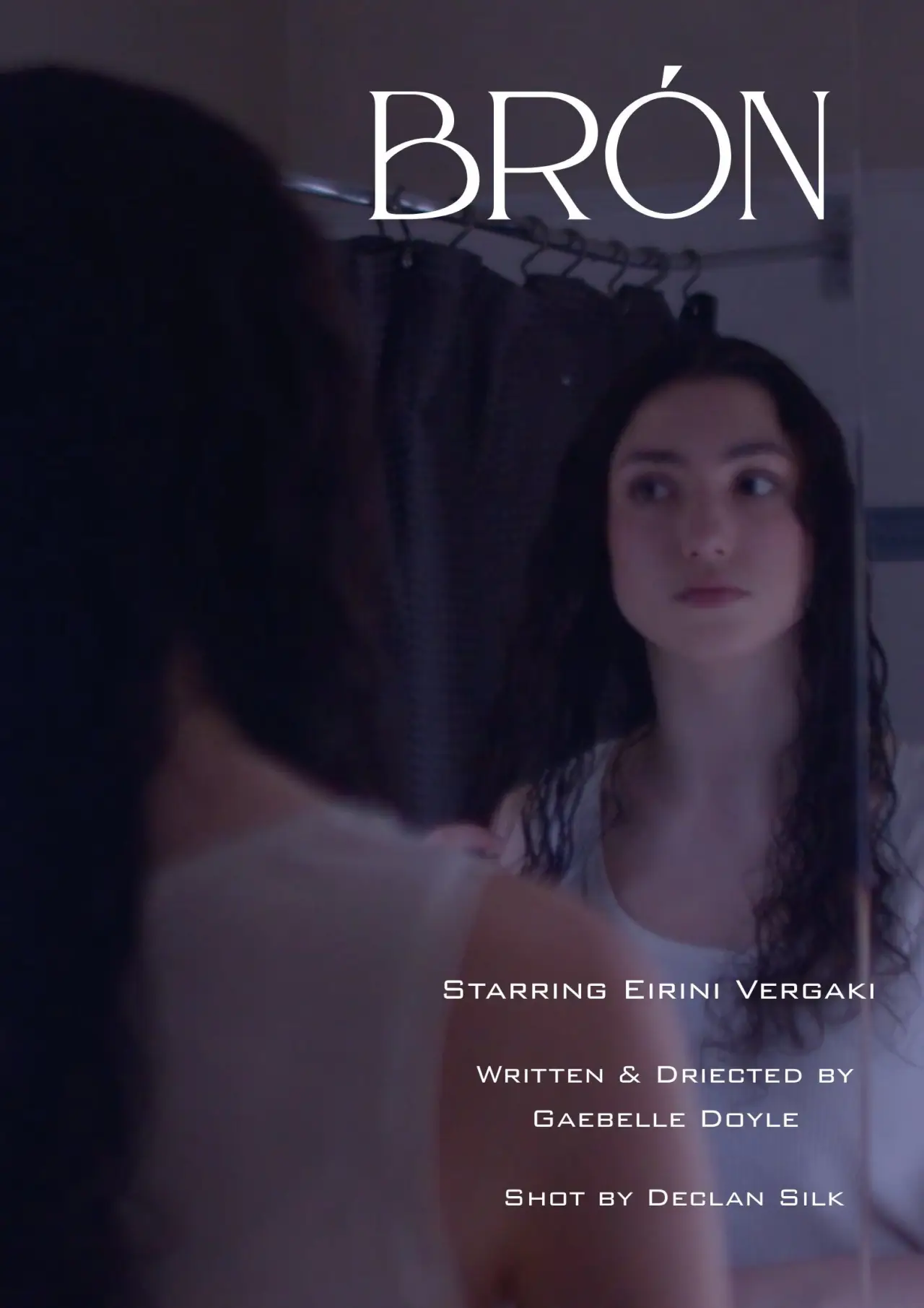 Plakat filmowy "Brón"