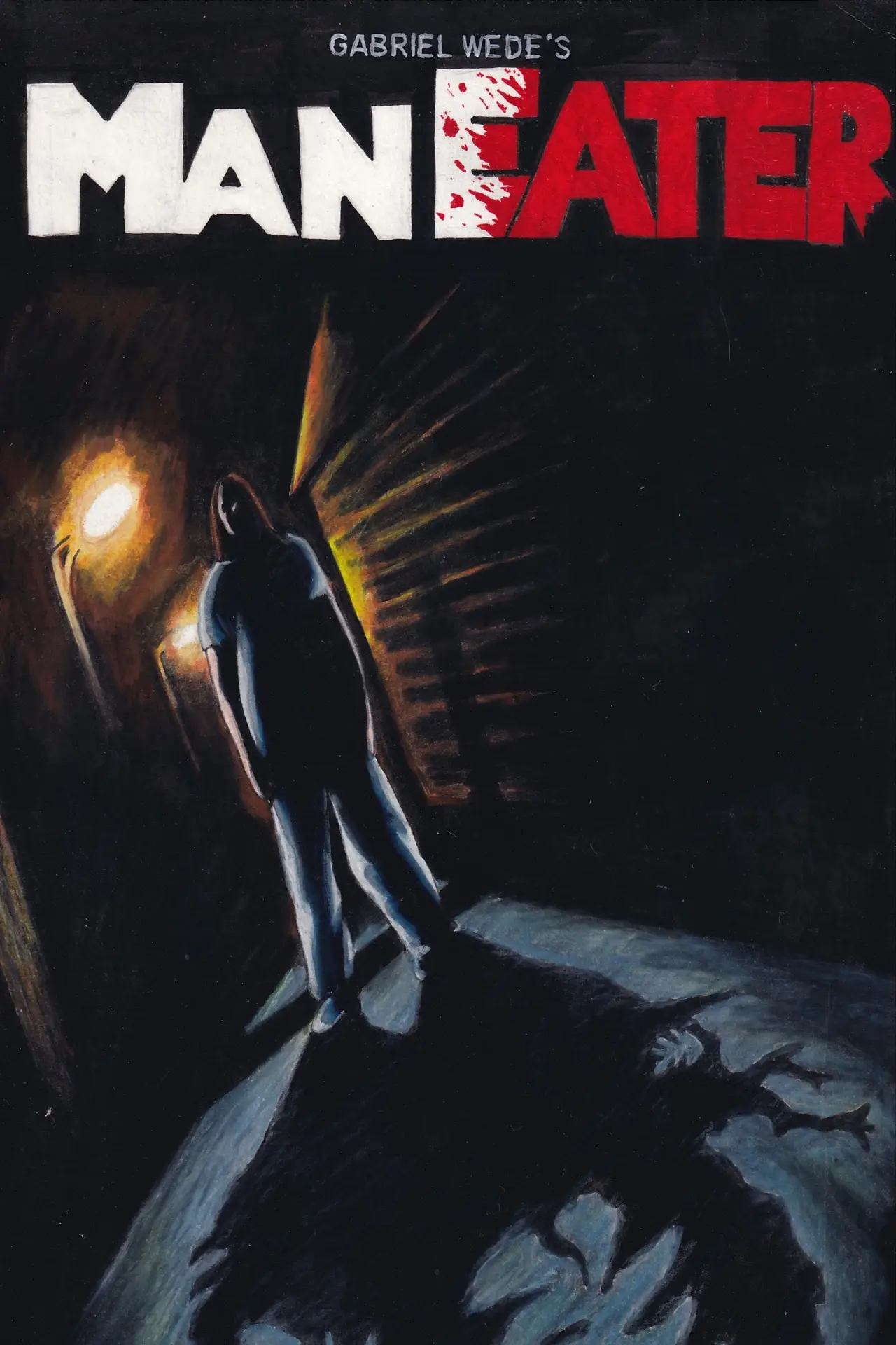 Plakat filmowy "Man Eater"