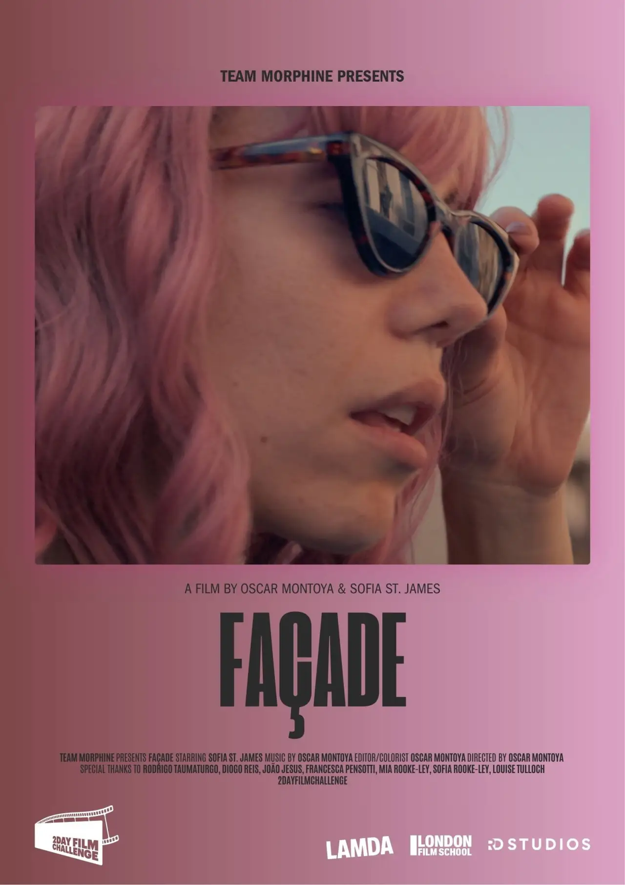 Plakat filmowy "Façade"