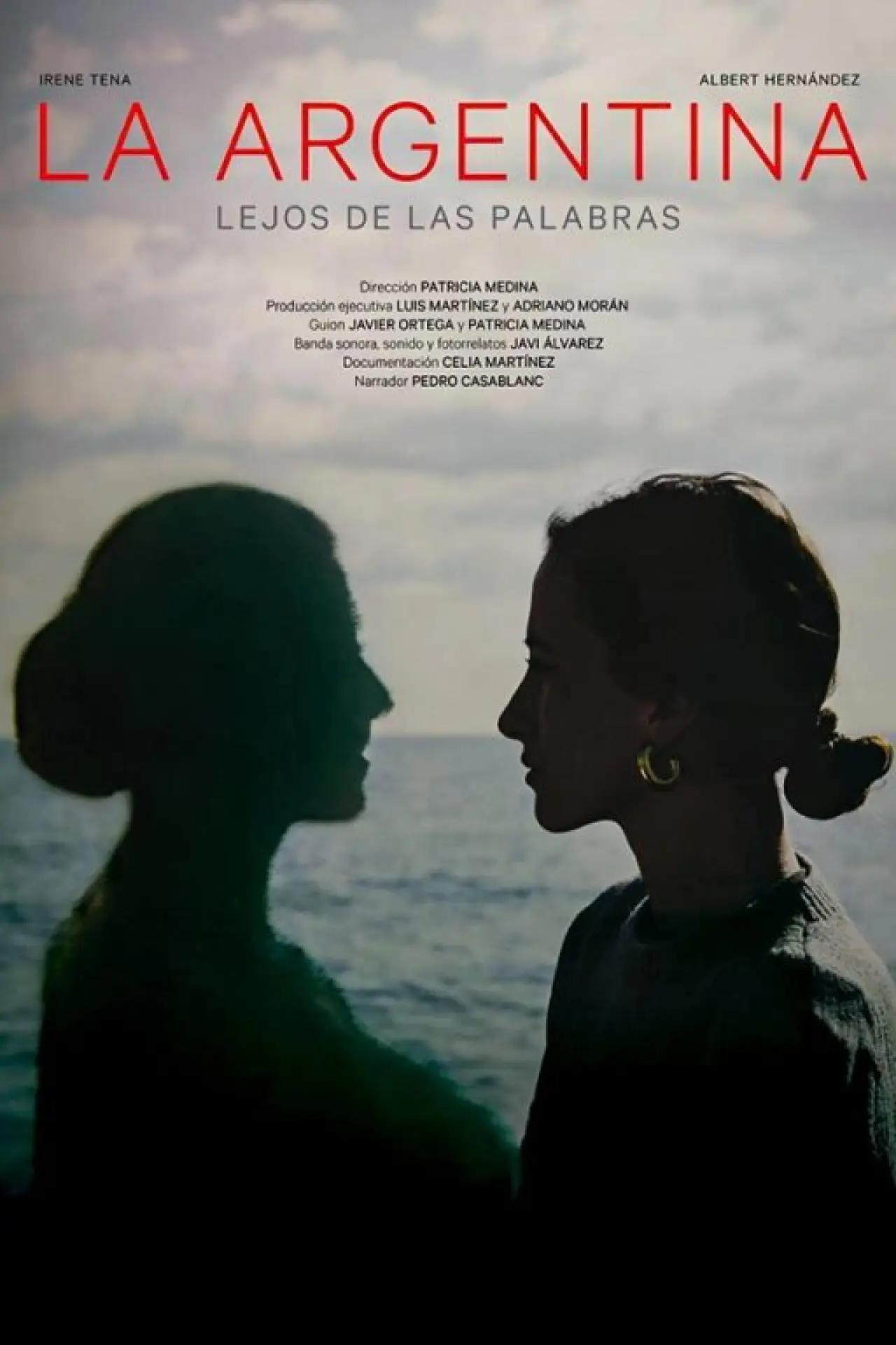 Plakat filmowy "La Argentina. Lejos de las palabras"