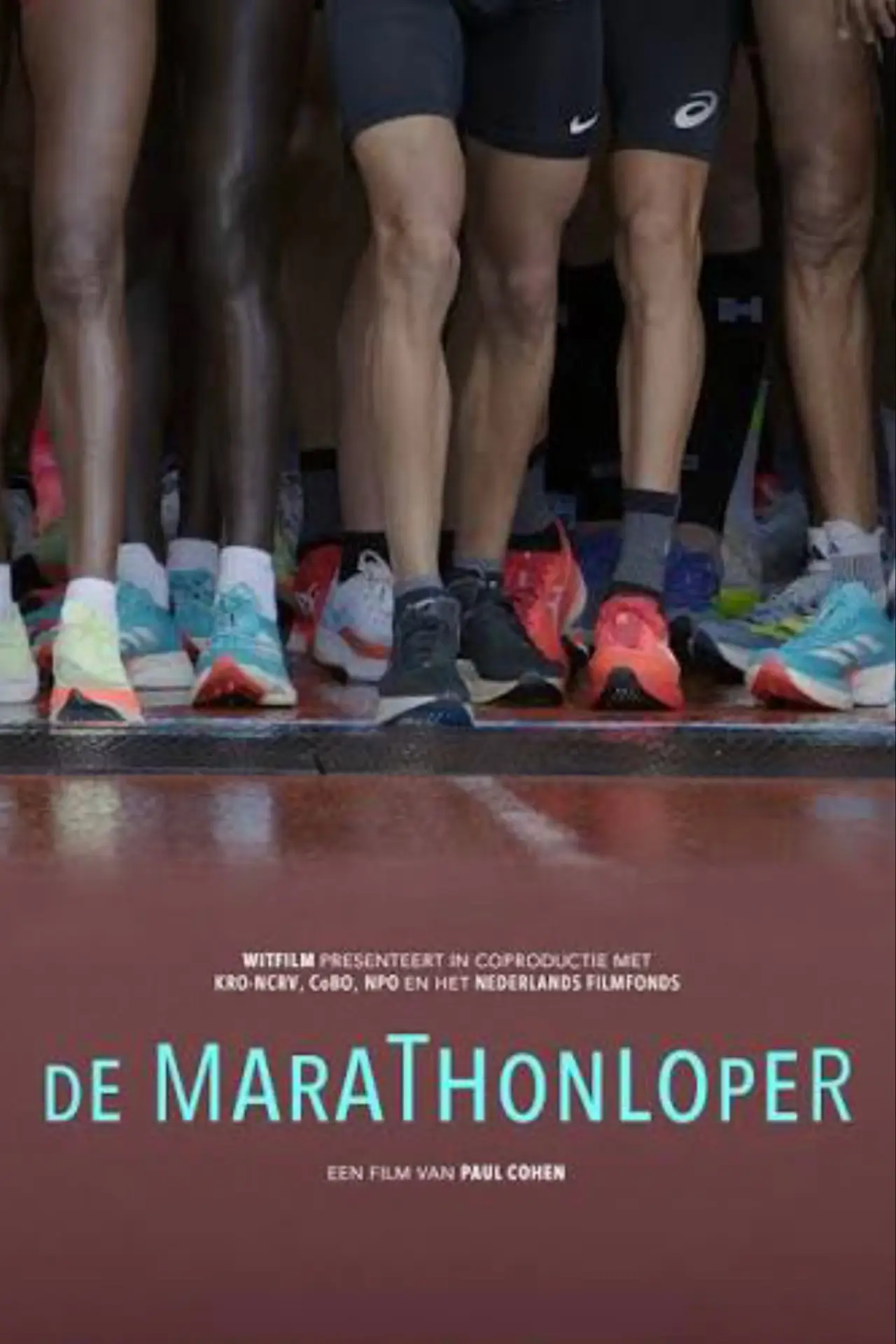 Plakat filmowy "De marathonloper"