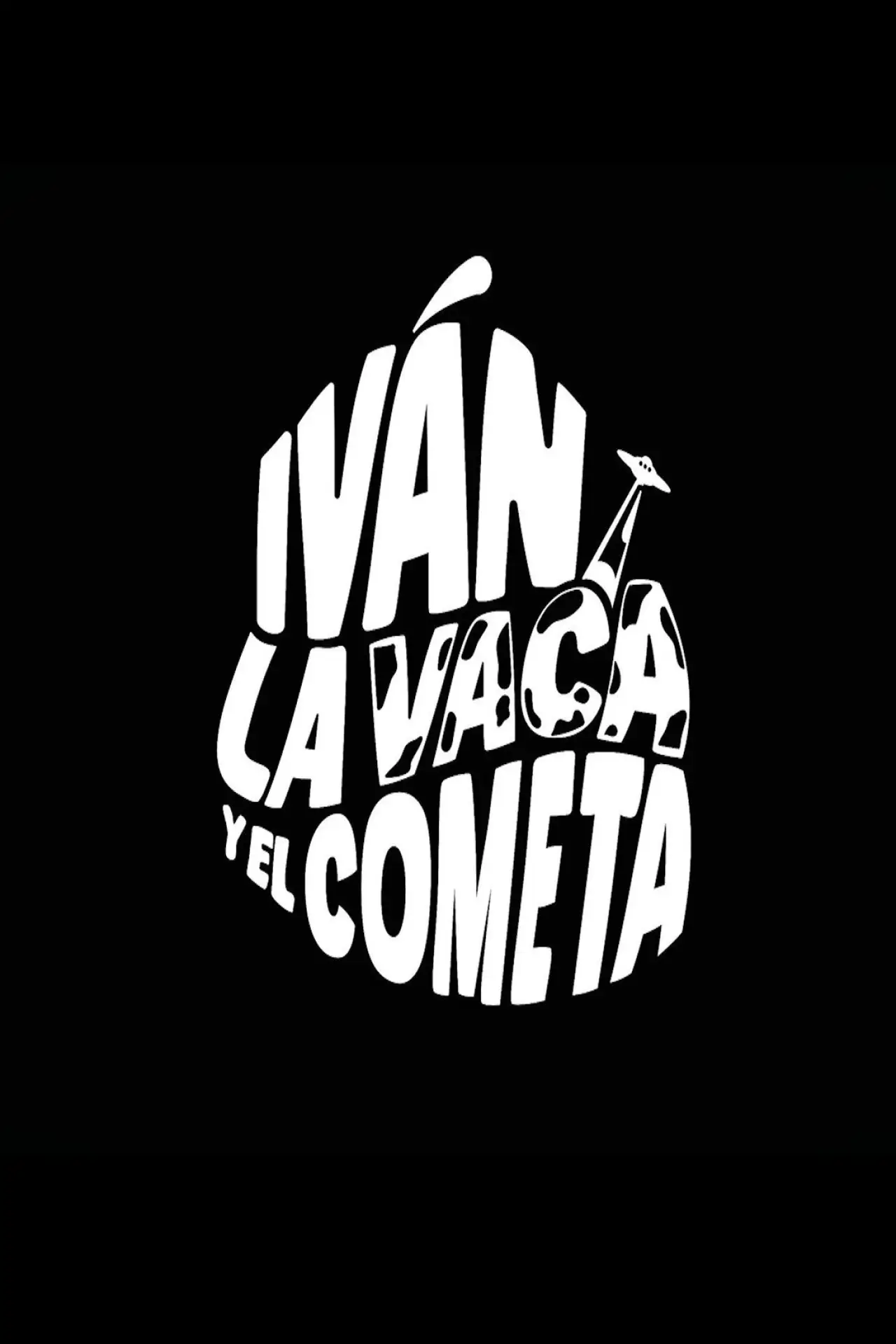 Plakat filmowy "Iván, la vaca y el cometa"