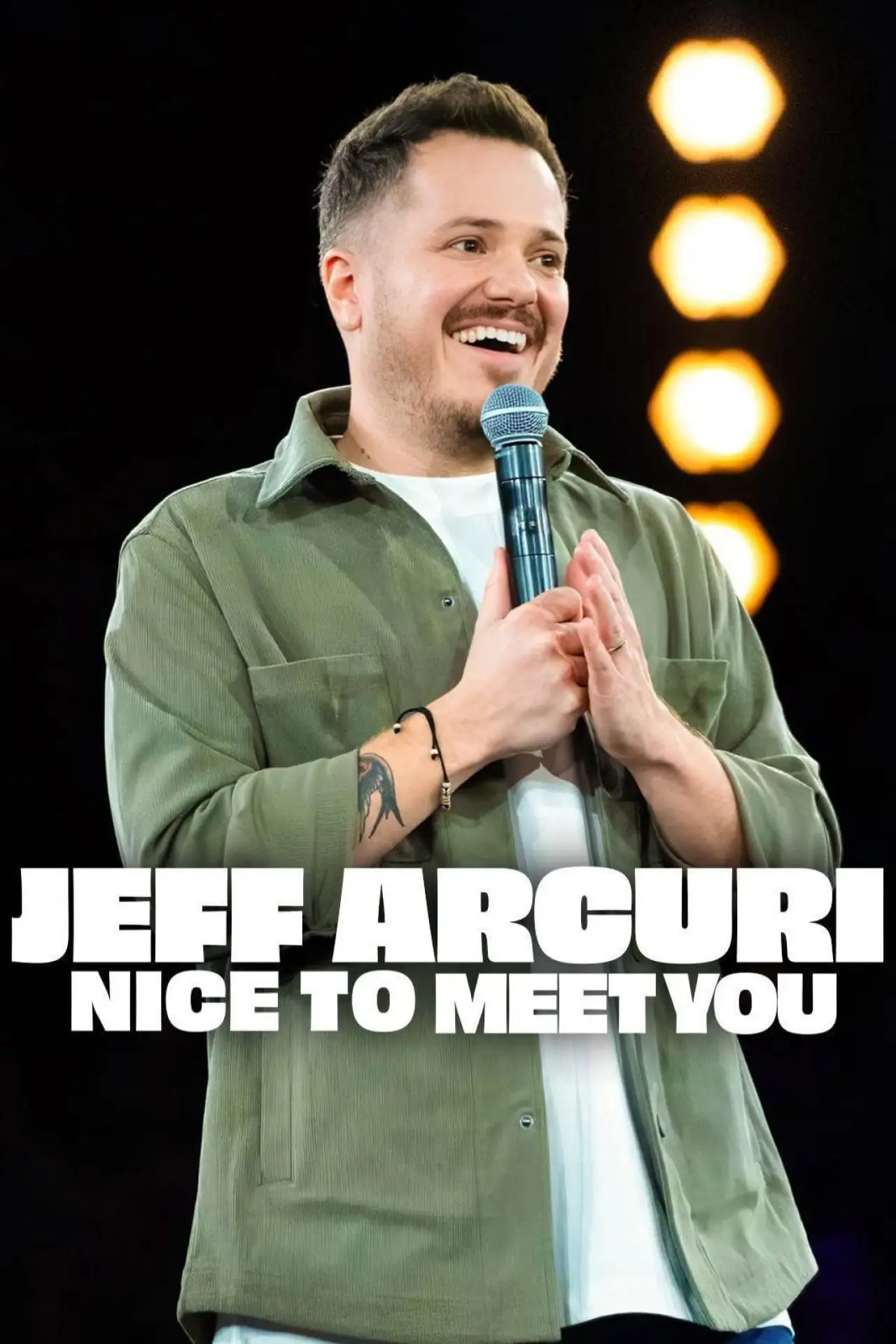 Plakat filmowy "Jeff Arcuri: Nice to Meet You"