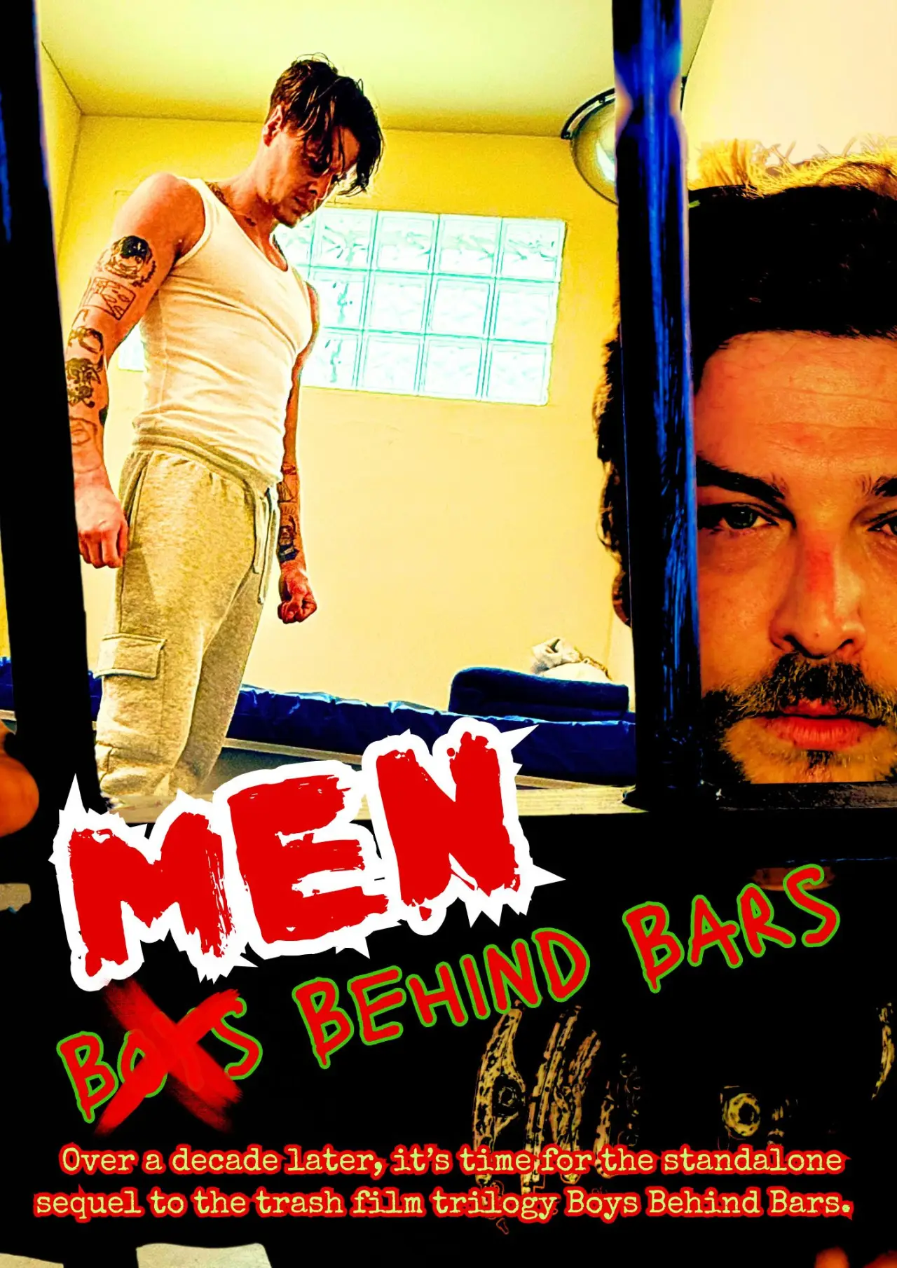 Plakat filmowy "Men Behind Bars"