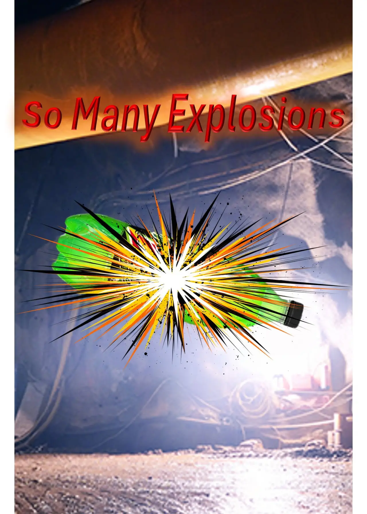 Plakat filmowy "So Many Explosions"