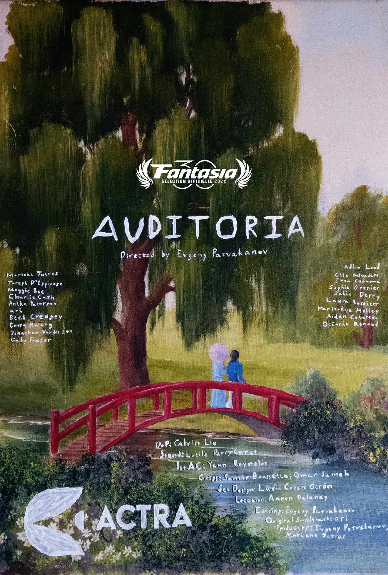 Plakat filmowy "Auditoria"