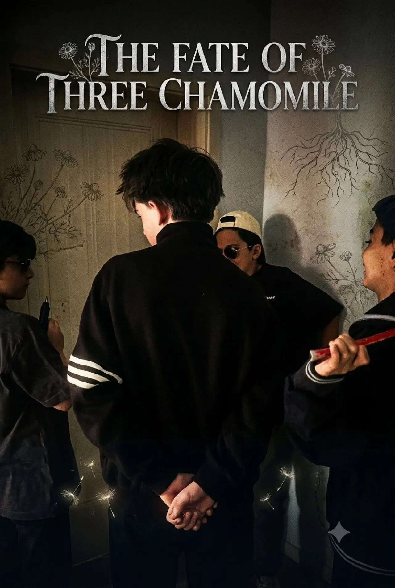 Plakat filmowy "სამი გვირილის ბედი"