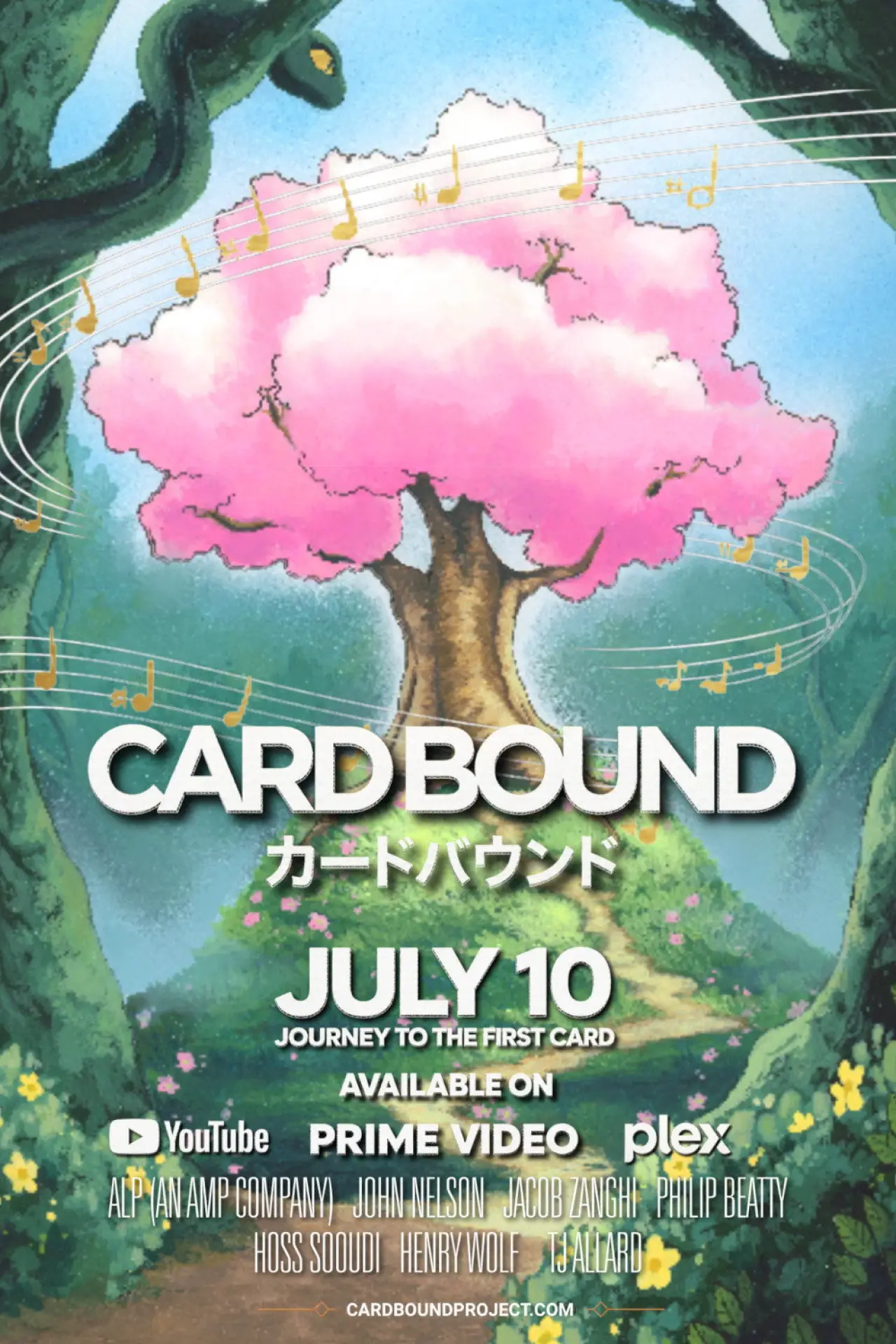 Plakat filmowy "CardBound"