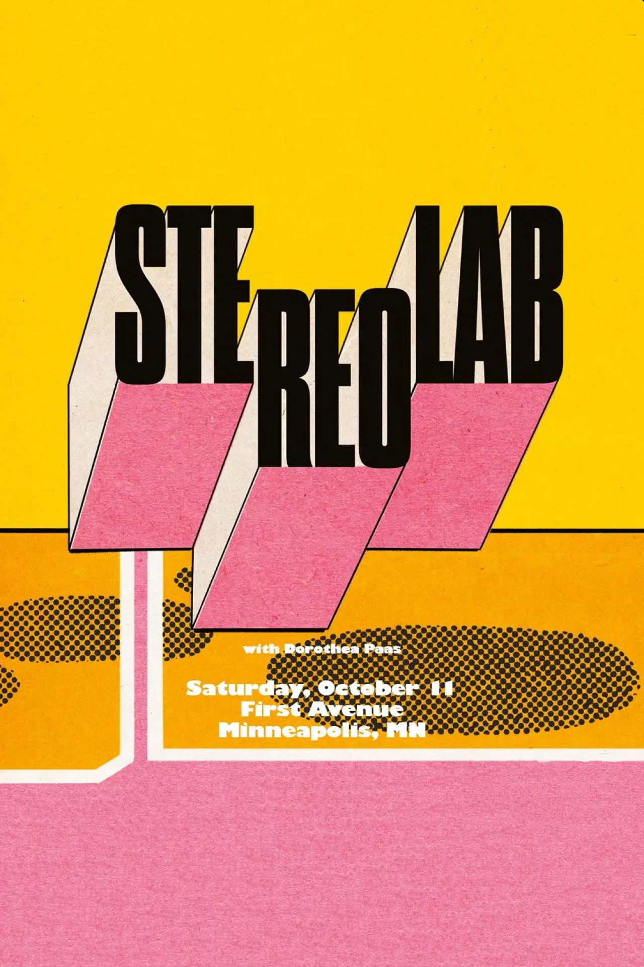 Plakat filmowy "Stereolab: Live in Concert at First Avenue in Minneapolis, October 11, 2025"