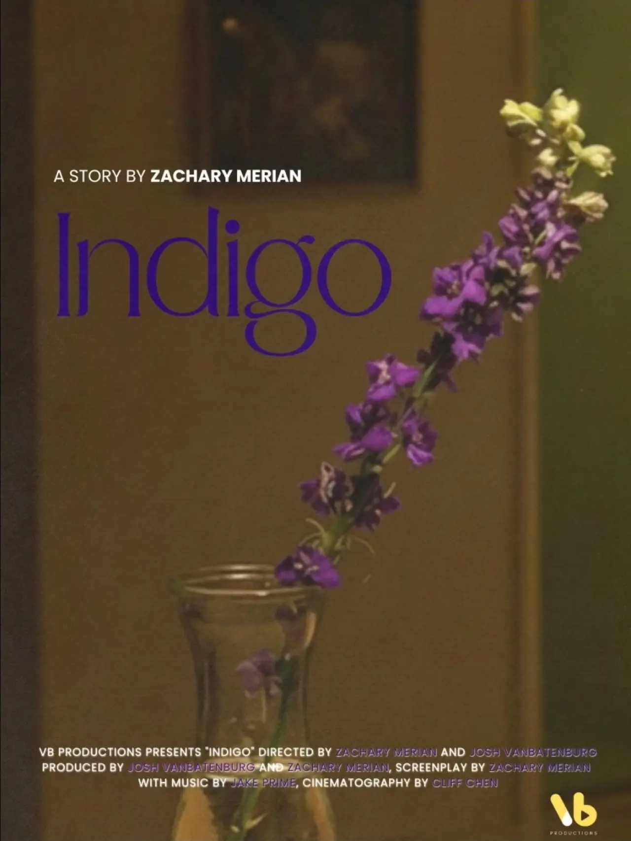 Plakat filmowy "INDIGO"