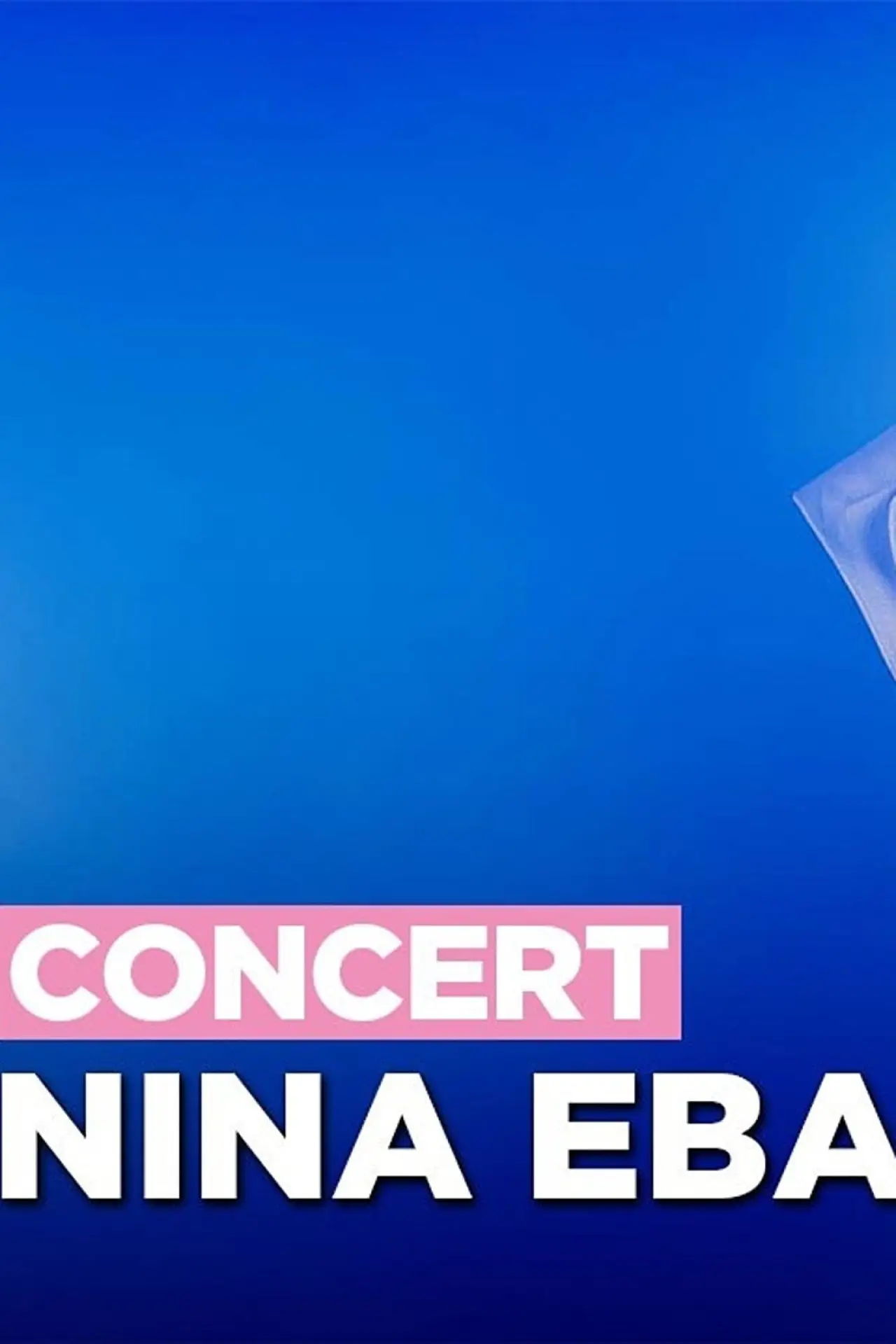 Plakat filmowy "Nina Eba Europavox Sessions 2026"
